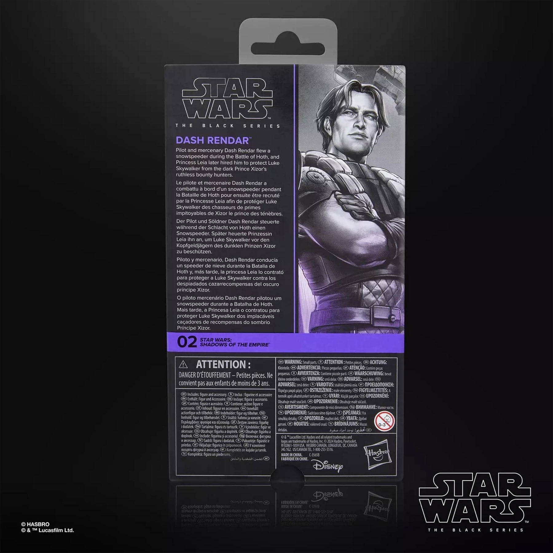 Star Wars Black Series Dash Rendar 6-Inch Action Figure