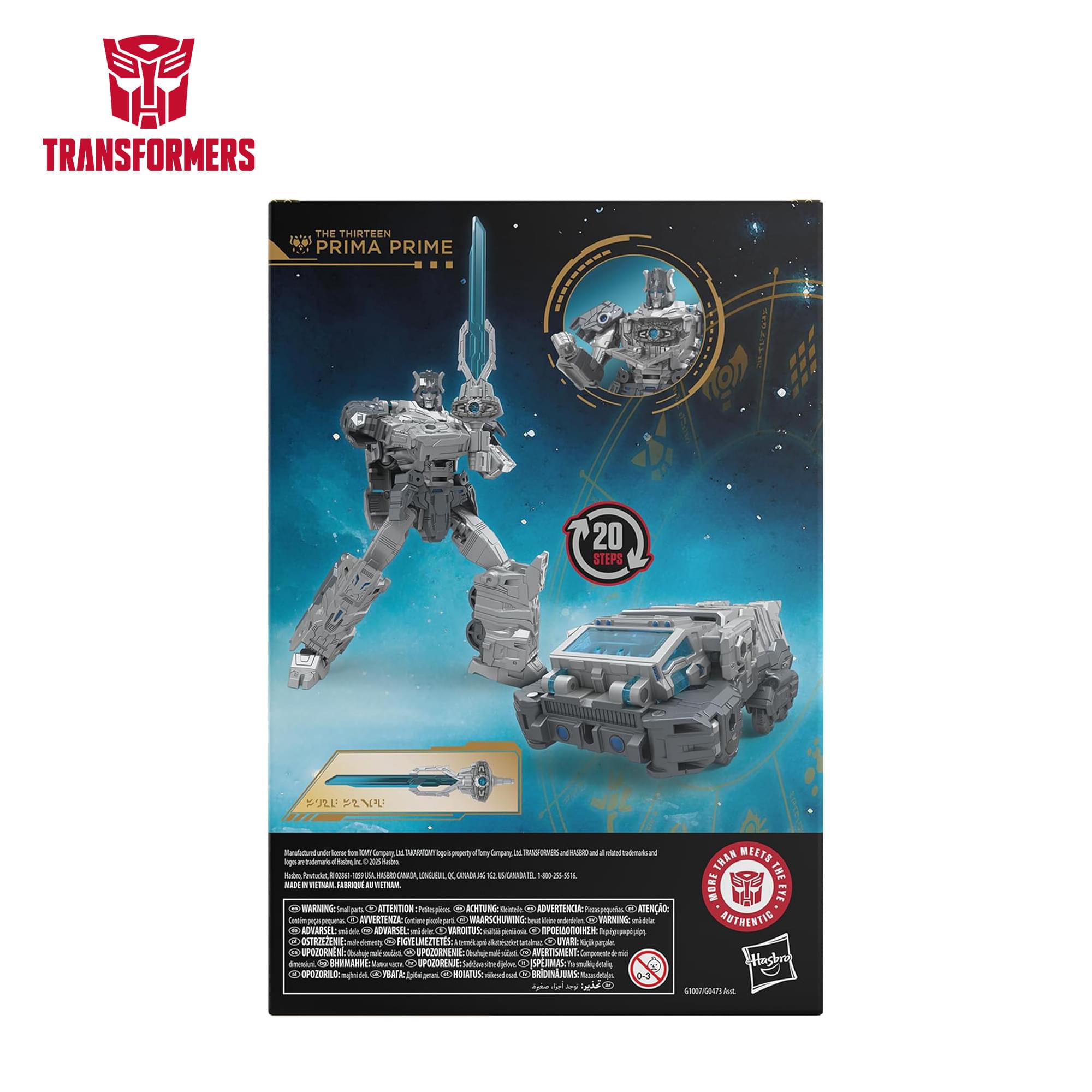 Transformers Age of The Primes The Thirteen Prima Prime 7-inch Converting Action Figure