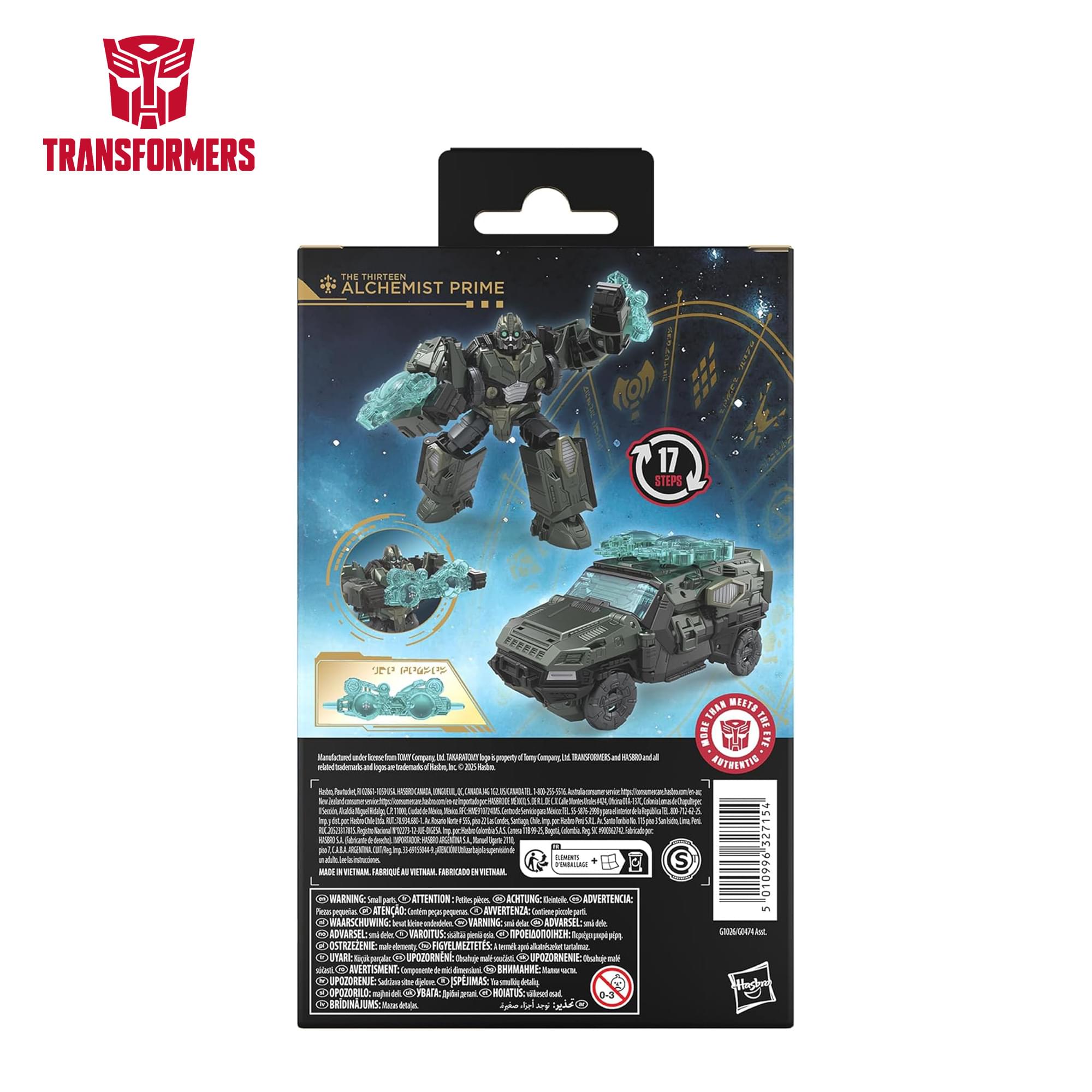 Transformers Age of The Primes The Thirteen Alchemist Prime 5.5-inch Converting Action Figure