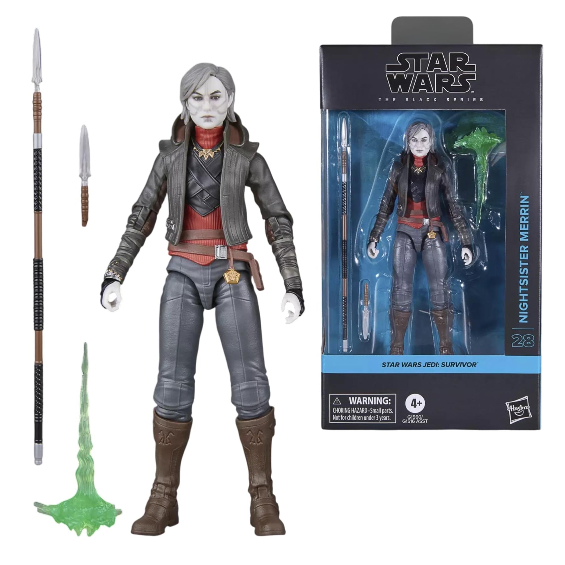 Star Wars Black Series Nightsister Merrin 6-Inch Action Figure
