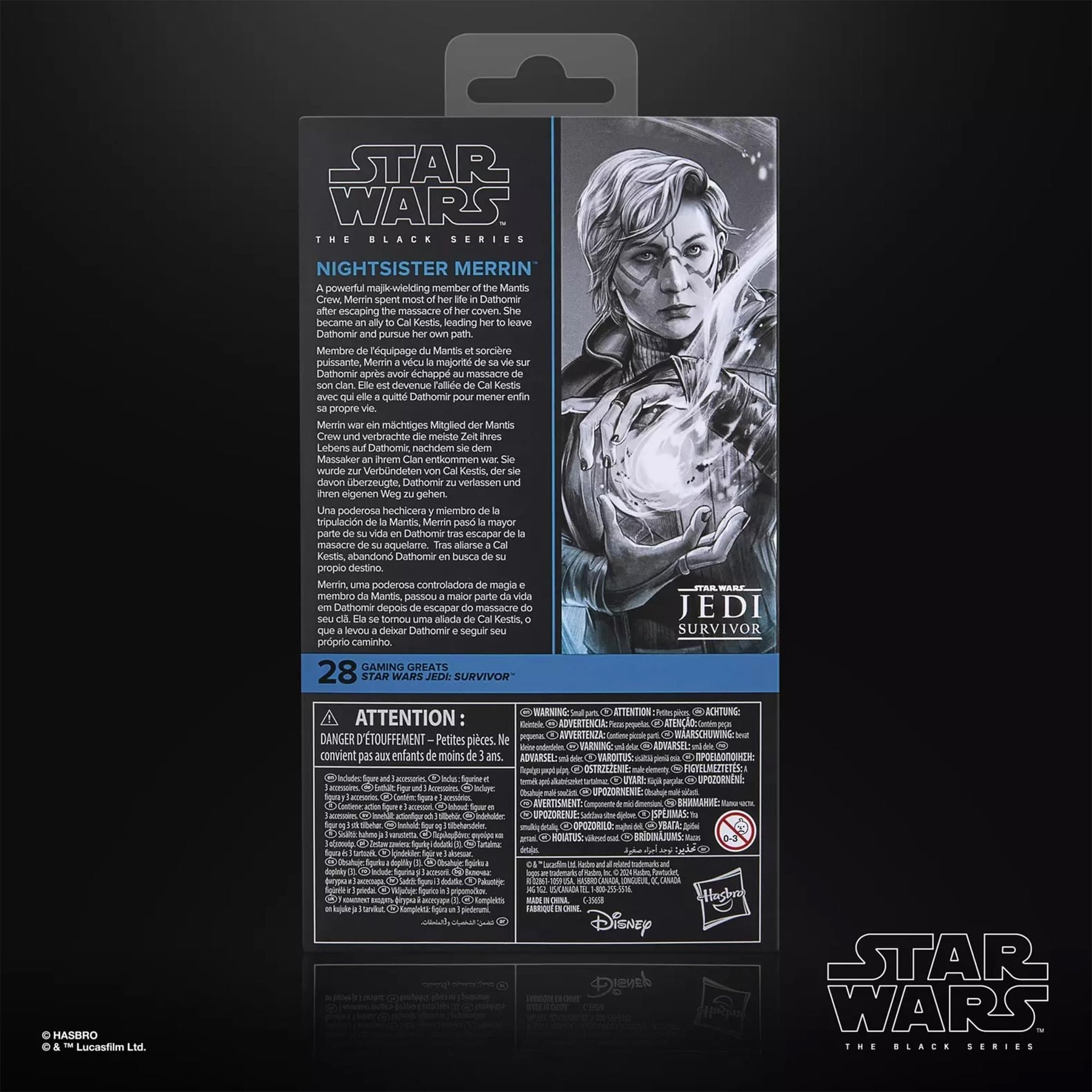 Star Wars Black Series Nightsister Merrin 6-Inch Action Figure