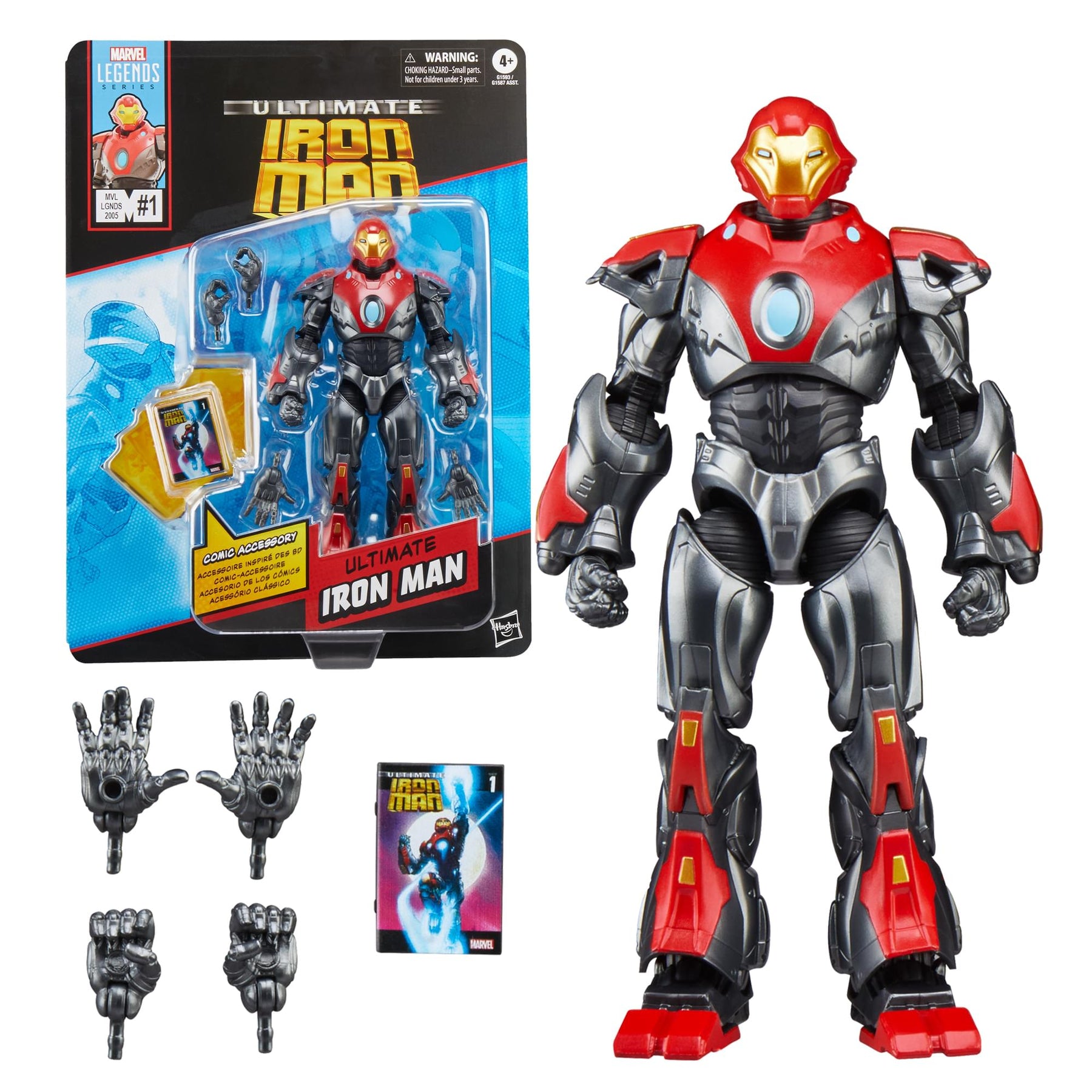 Marvel Legends Ultimate Iron Man 6-Inch Action Figure