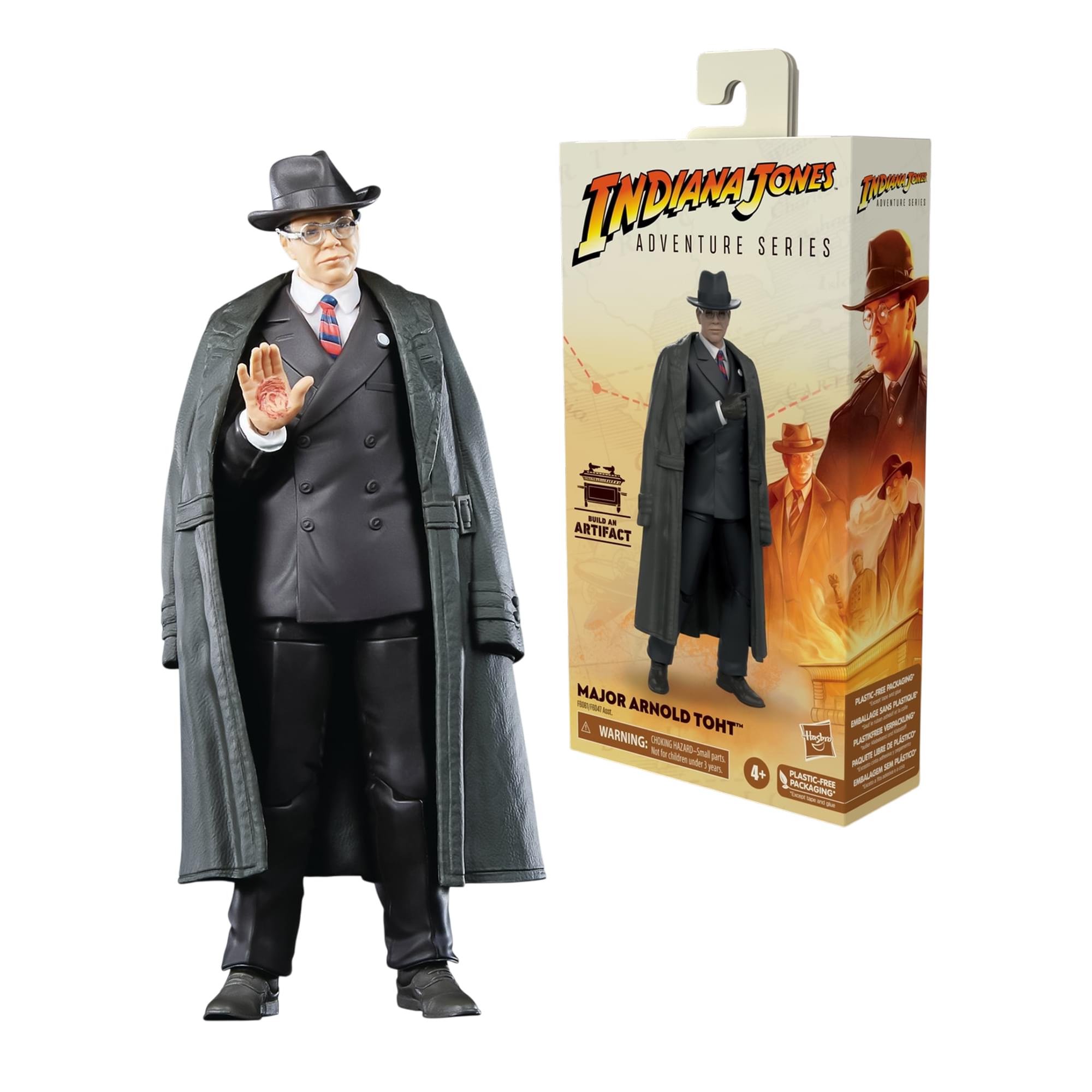 Indiana Jones Raiders Of The Lost Ark Major Arnold Toht 6-Inch Action Figure