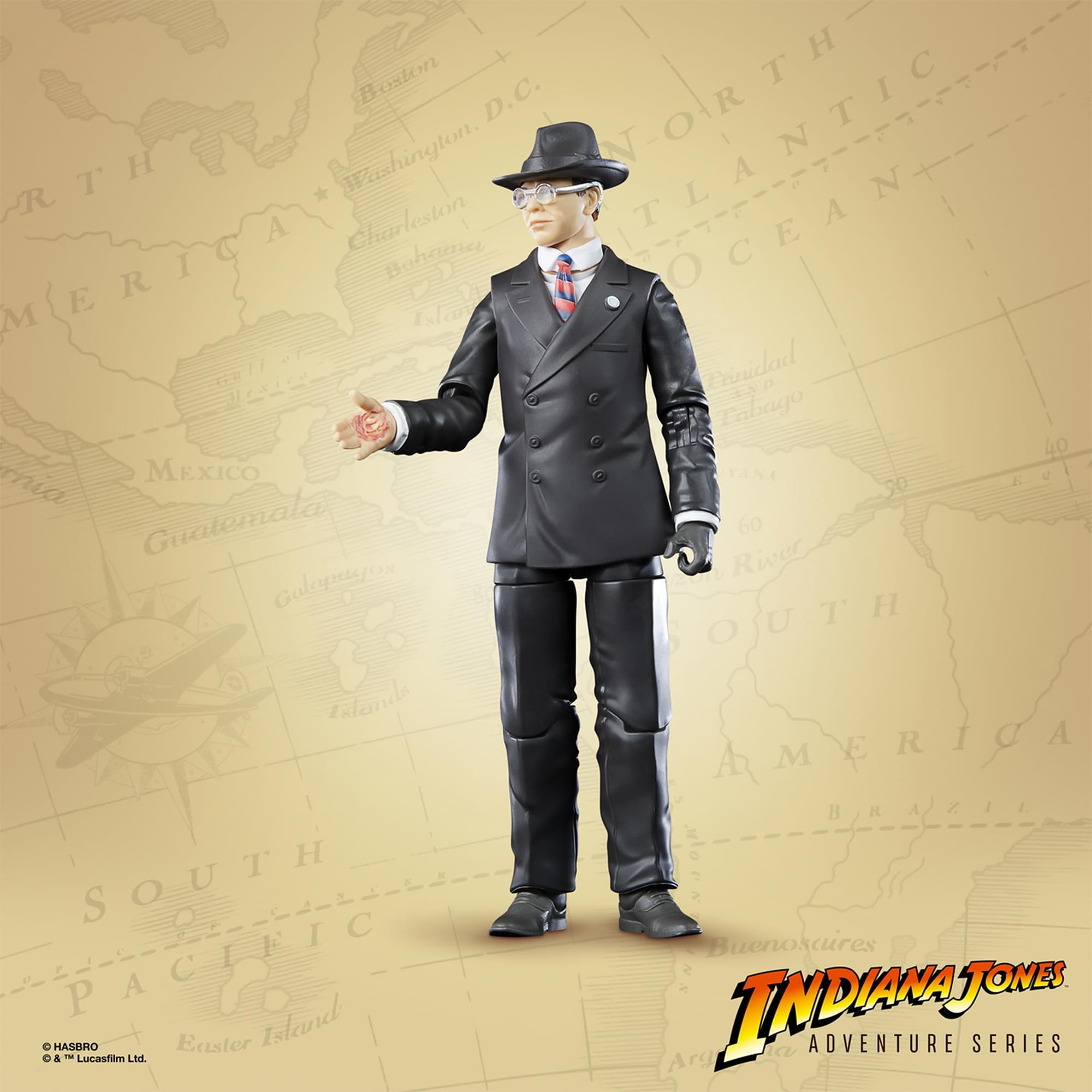 Indiana Jones Raiders Of The Lost Ark Major Arnold Toht 6-Inch Action Figure