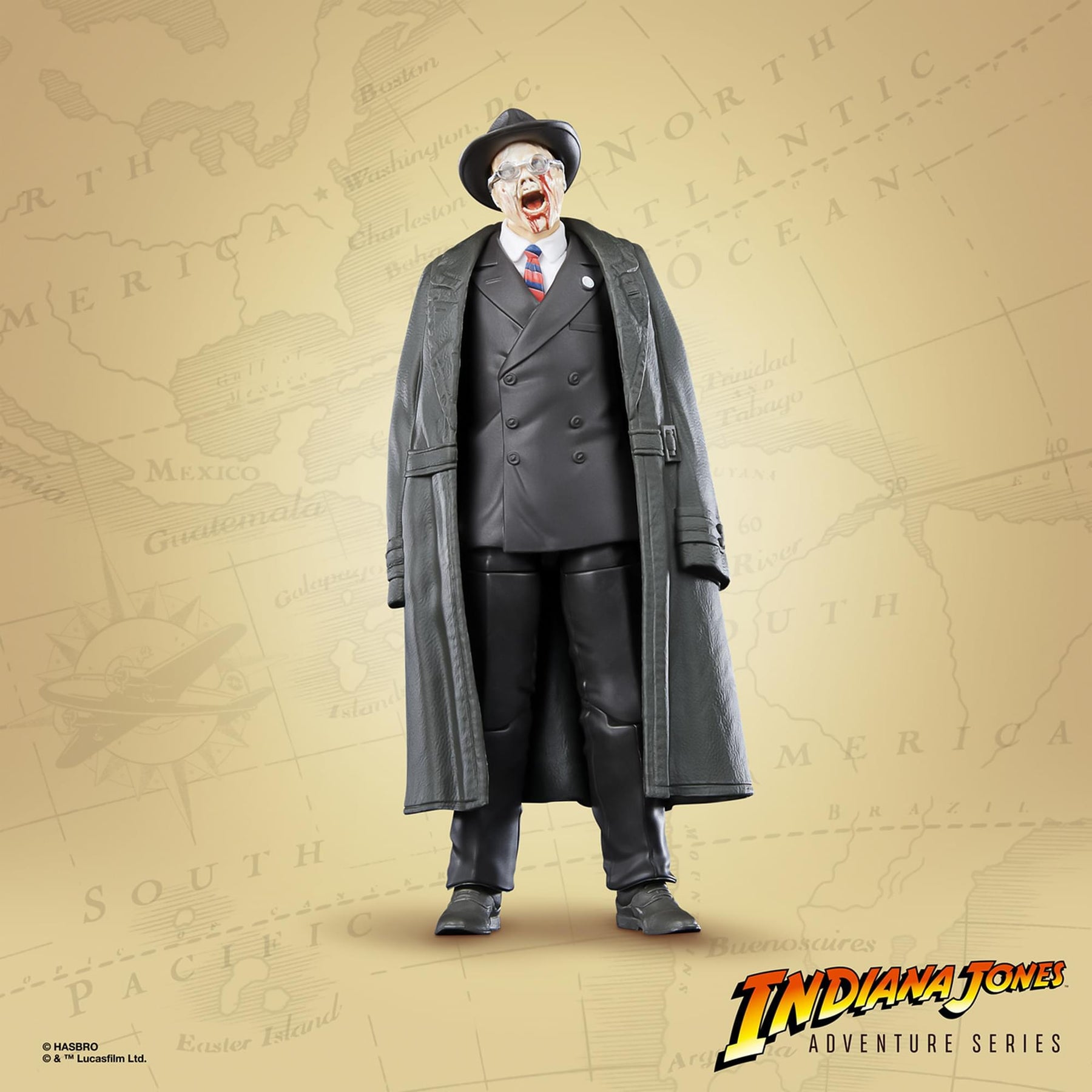 Indiana Jones Raiders Of The Lost Ark Major Arnold Toht 6-Inch Action Figure