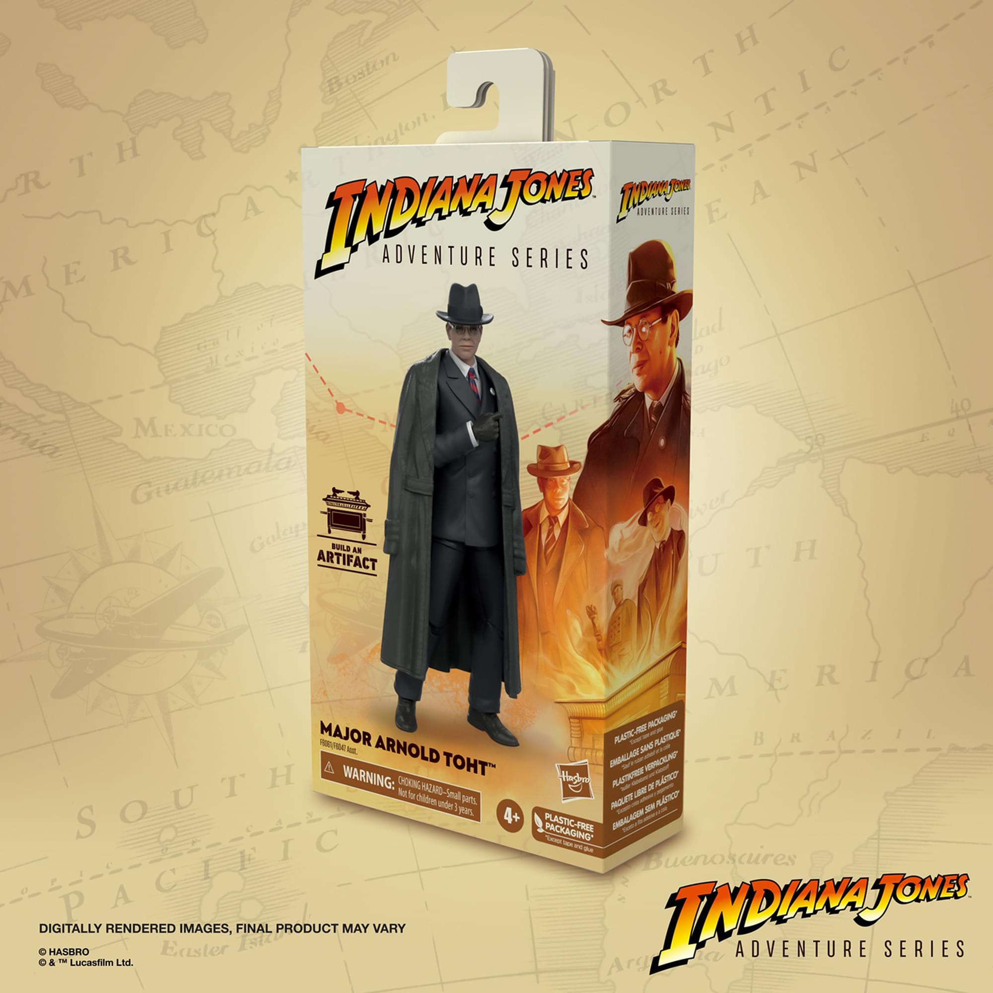 Indiana Jones Raiders Of The Lost Ark Major Arnold Toht 6-Inch Action Figure