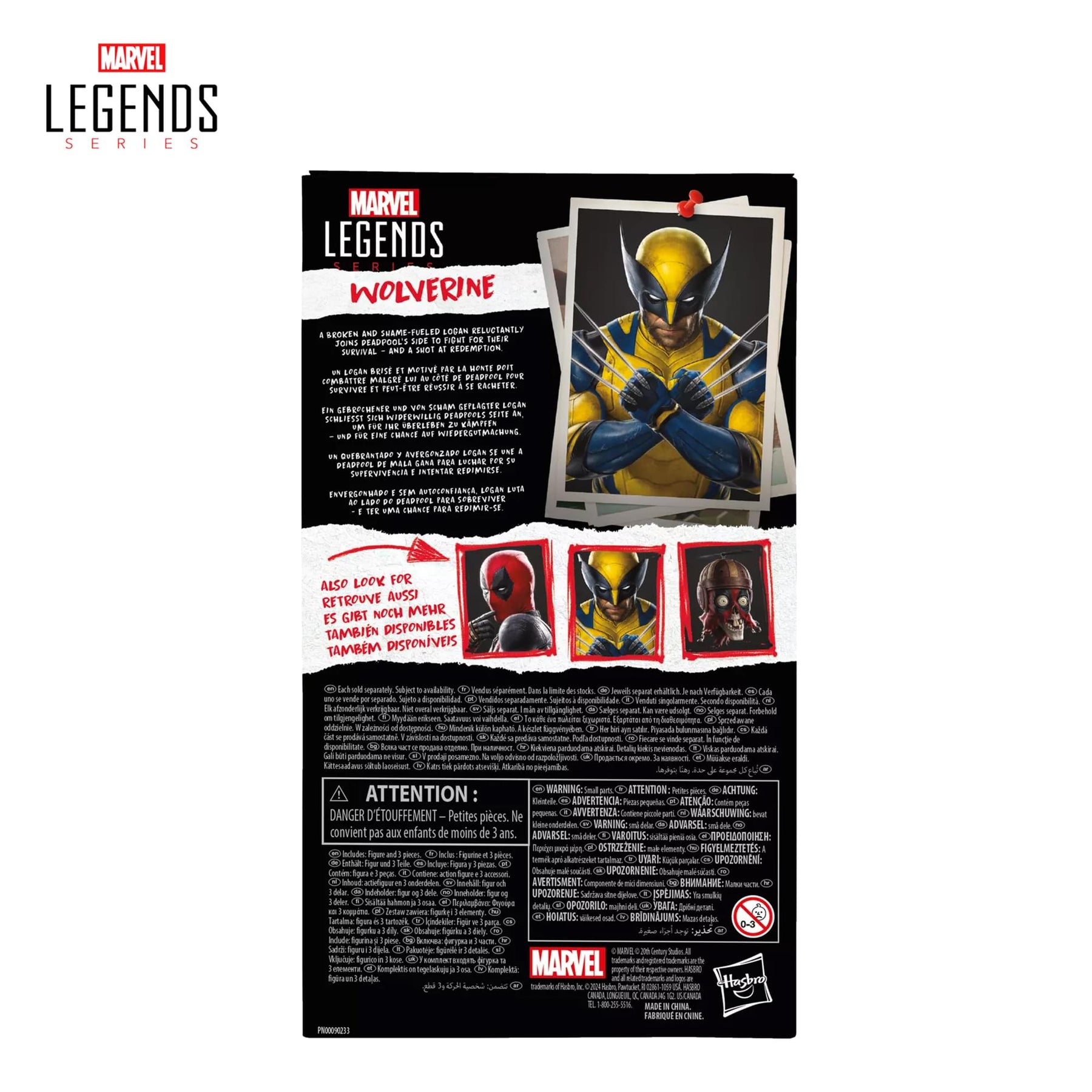 Marvel Legends Deadpool & Wolverine 6-Inch Wolverine Action Figure