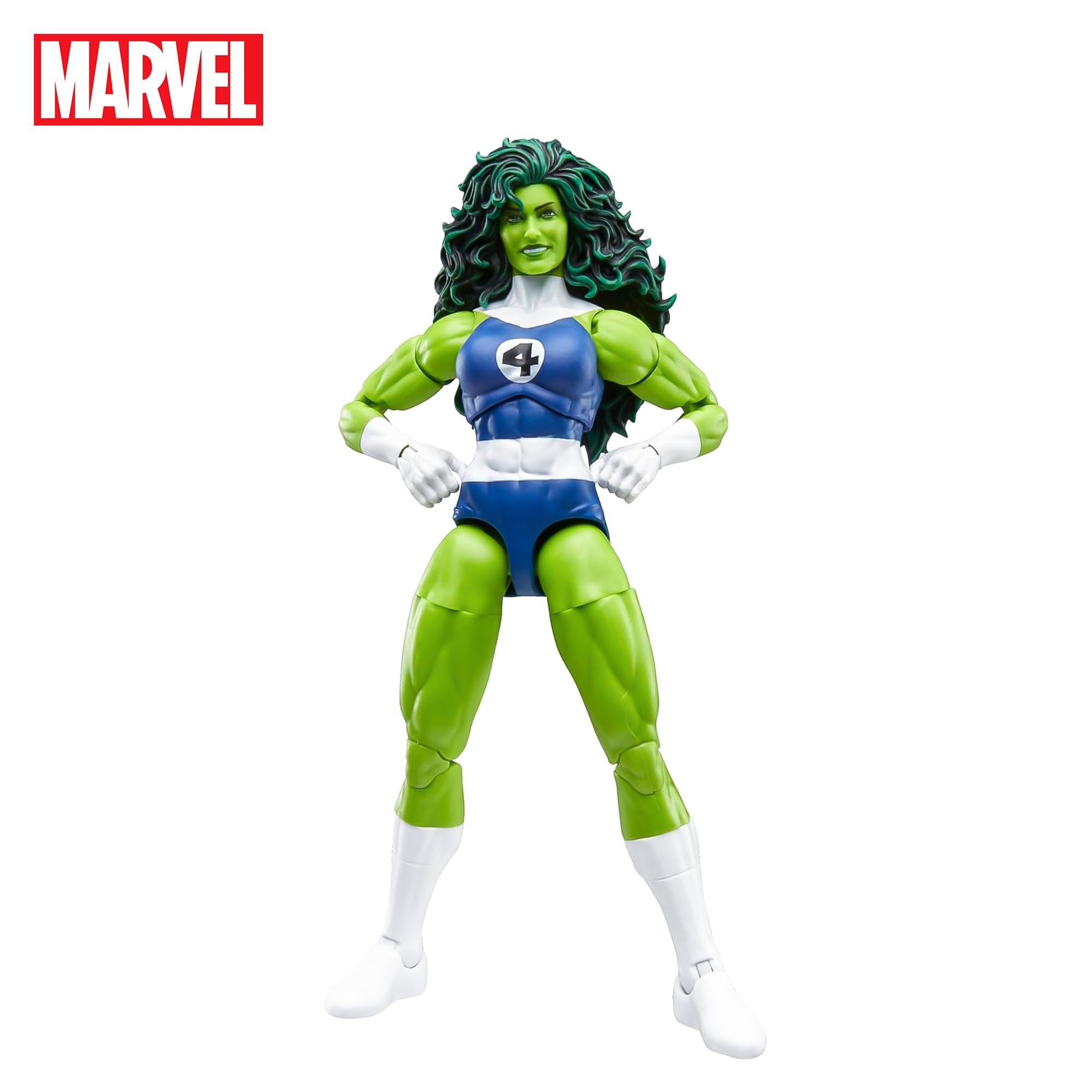 Marvel Legends Fantastic Four She-Hulk Action 6-Inch Action Figure