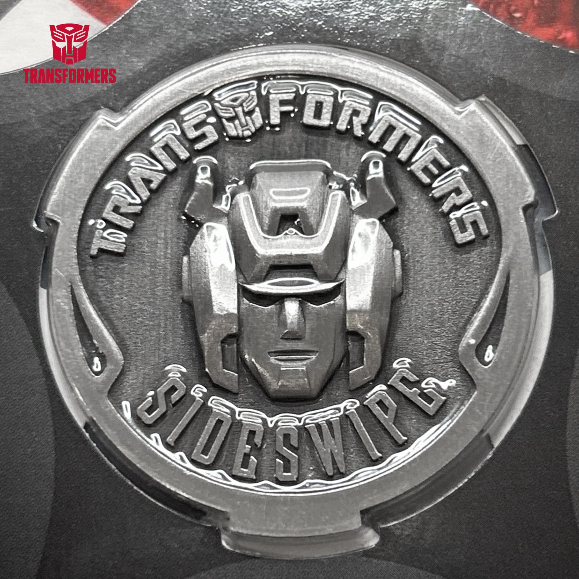 Transformers MP12 Sideswipe Bonus Silver Coin Accessory