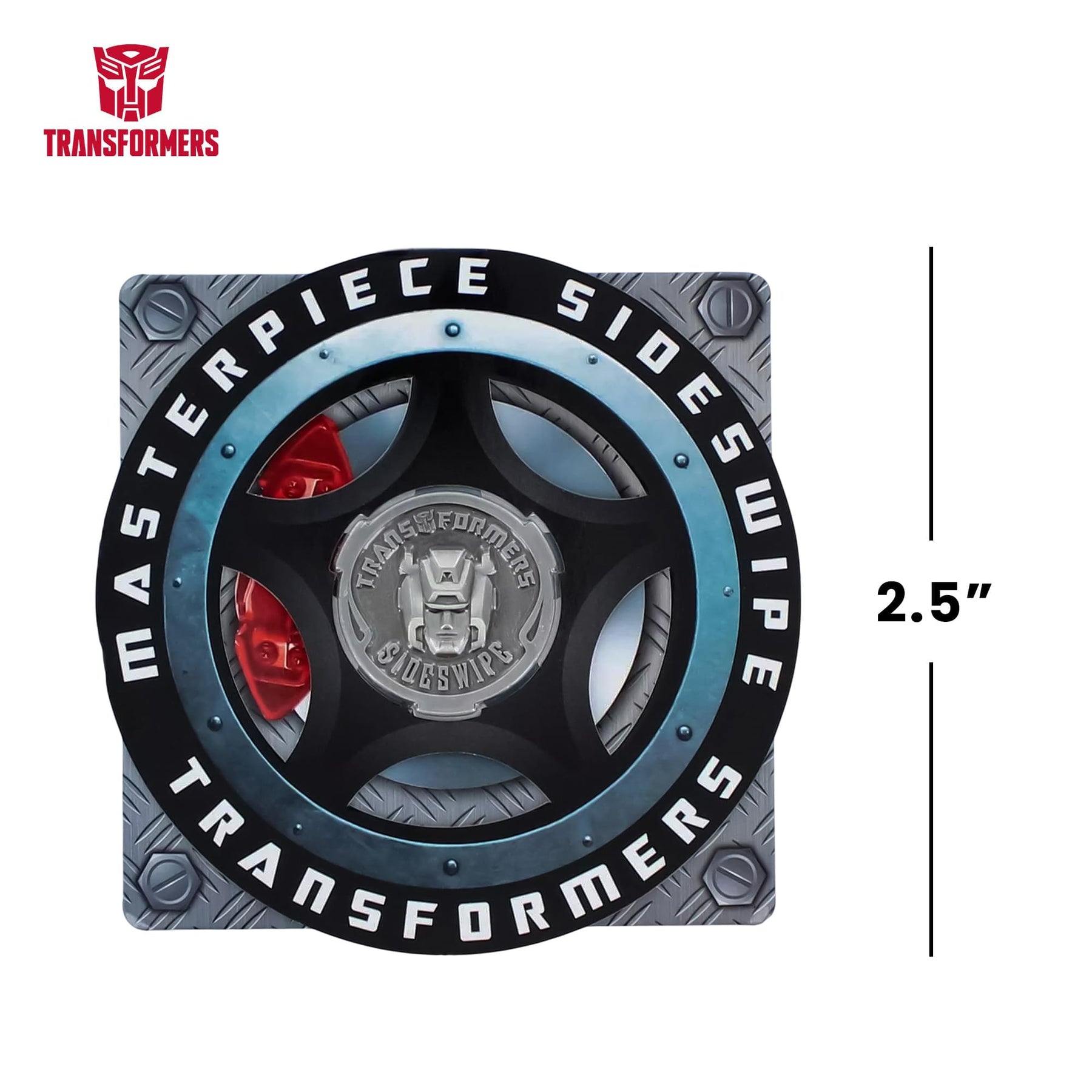 Transformers MP12 Sideswipe Bonus Silver Coin Accessory