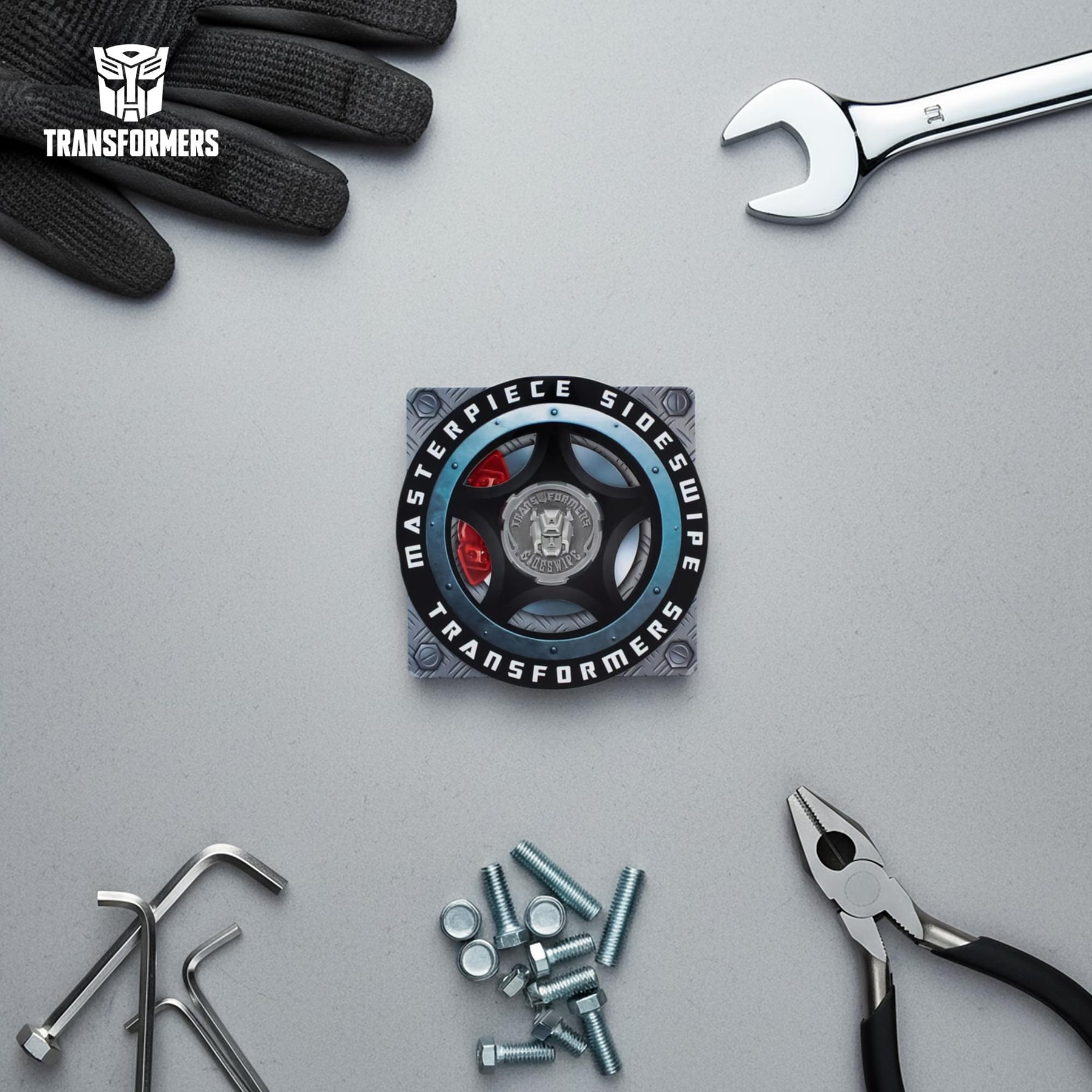 Transformers MP12 Sideswipe Bonus Silver Coin Accessory