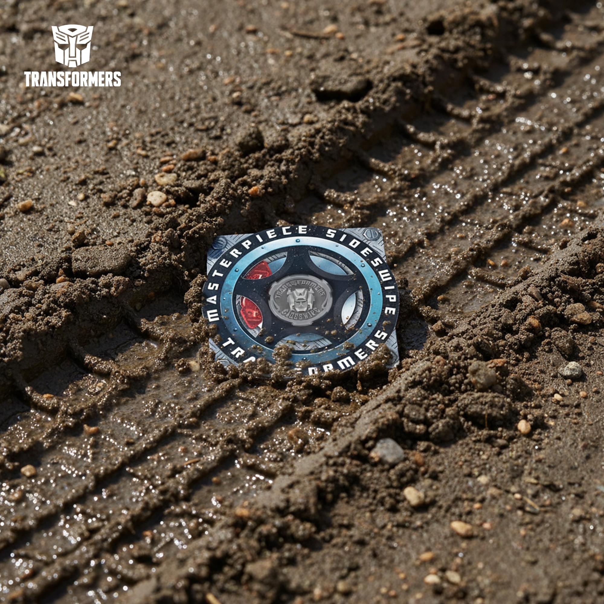 Transformers MP12 Sideswipe Bonus Silver Coin Accessory