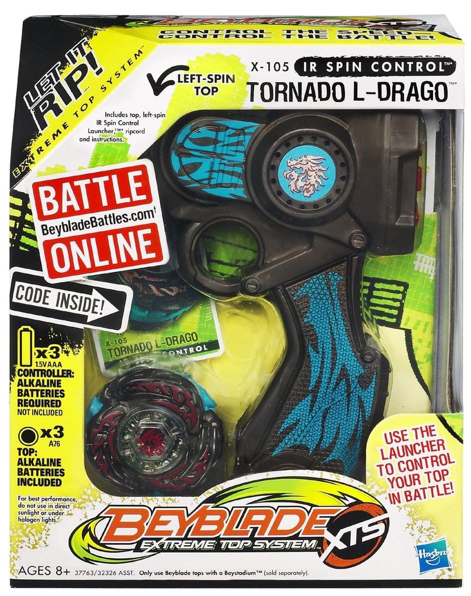 Beyblade IR Spin Control Extreme Top System: Tornado L-Drago