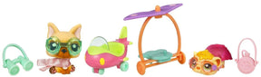 Littlest Pet Shop Pets And Vehicles Set Of 2 Dog And Guinea Pig