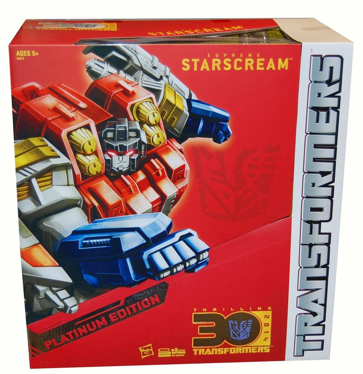 Transformers Platinum Edition Cny Year Of The Horse Starscream Action Figure