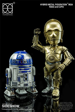Star Wars R2-D2 & C-3PO Hybrid Metal Collectible Figures