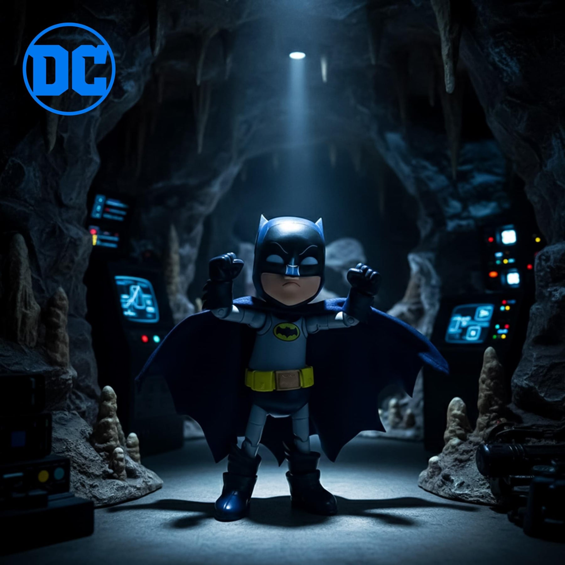 DC Comics Hybrid Metal Figuration Action Figure | 1966 Batman