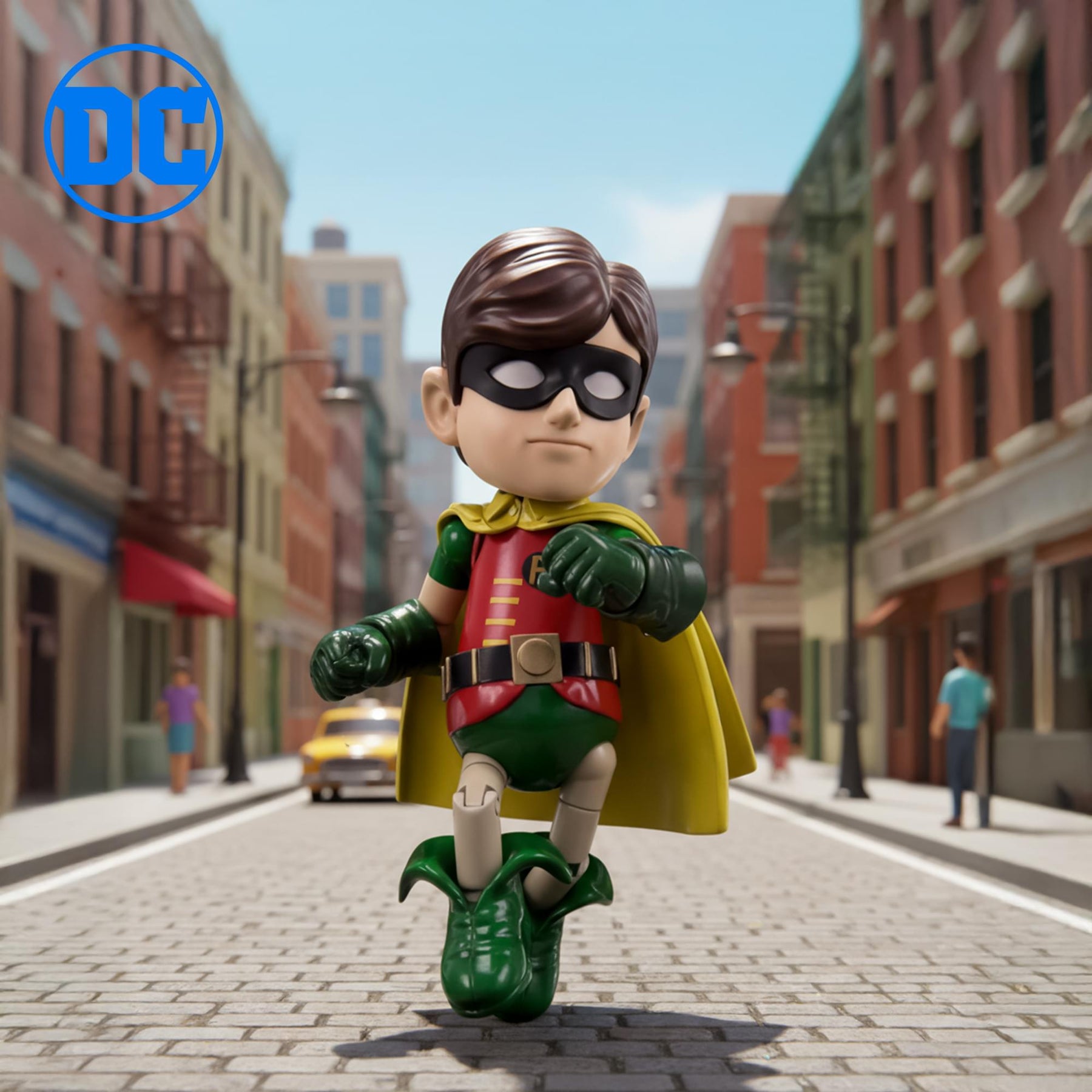 DC Comics Hybrid Metal Figuration Action Figure | 1966 Robin