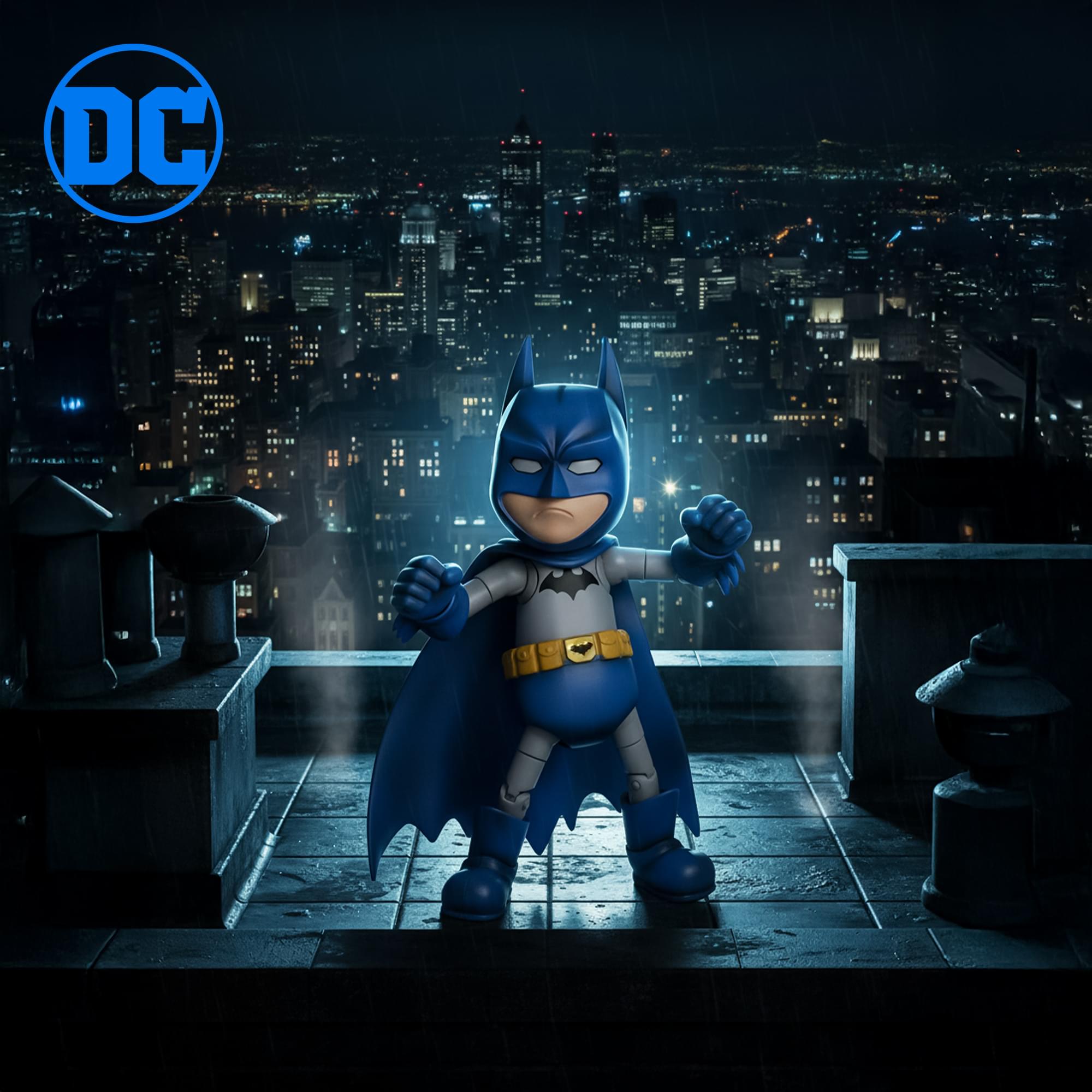 DC Comics Hybrid Metal Figuration Action Figure | Batman SDCC 2015 Exclusive