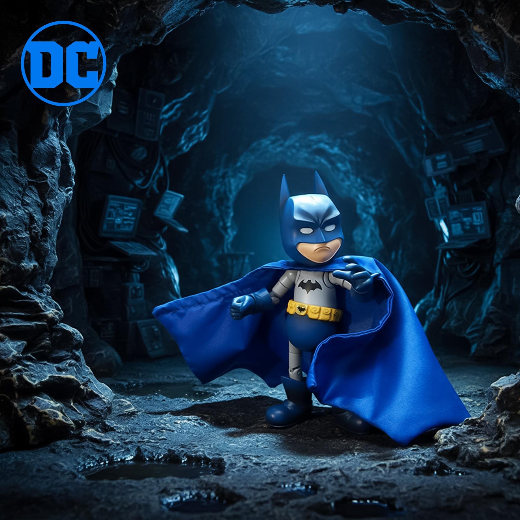 DC Comics Hybrid Metal Figuration Action Figure | Batman SDCC 2015 Exclusive