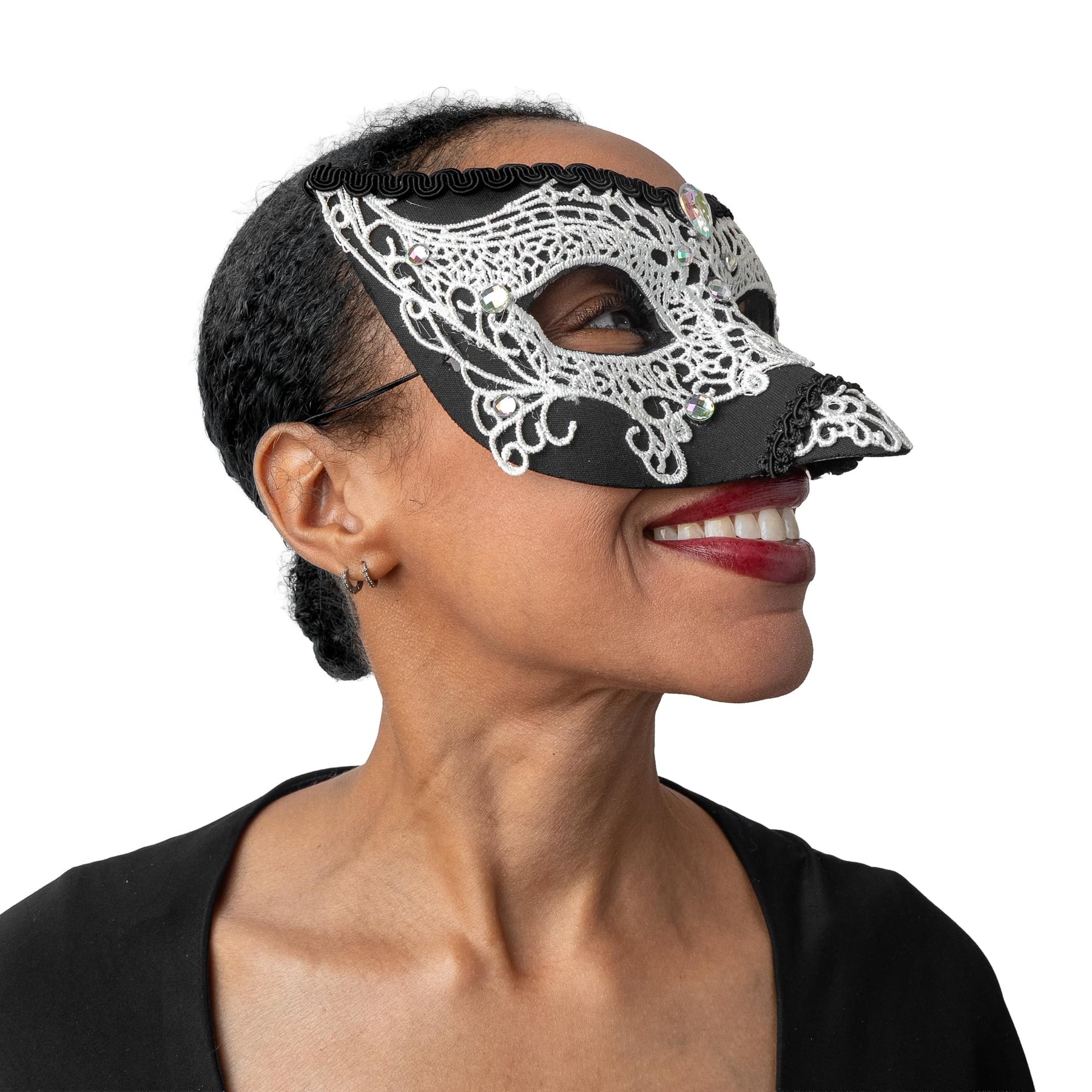 Delma Black/white Mask Costume Accessory