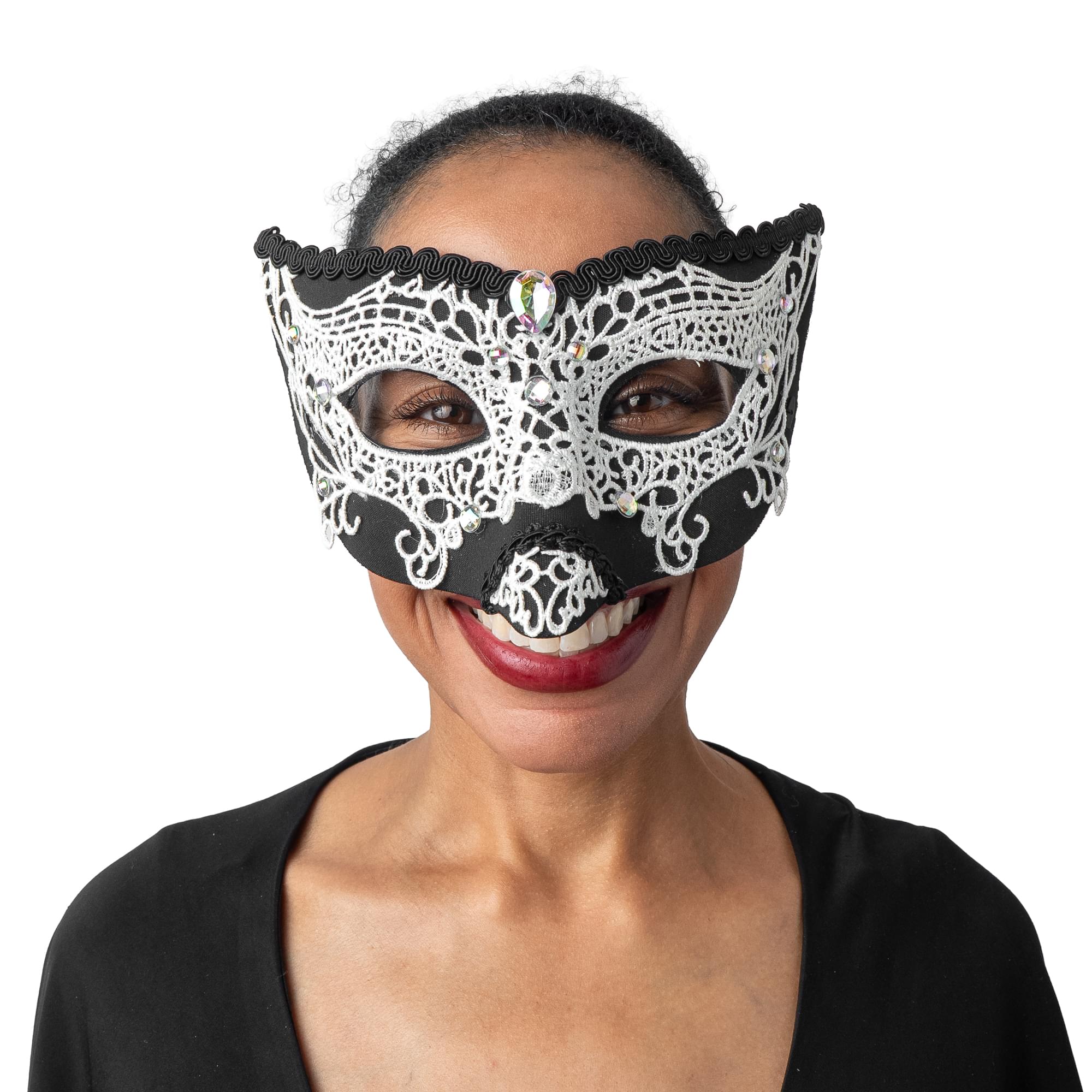 Delma Black/white Mask Costume Accessory