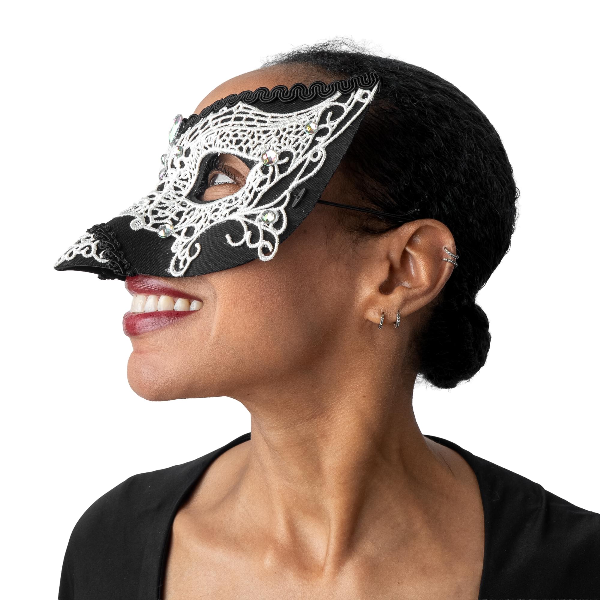 Delma Black/white Mask Costume Accessory