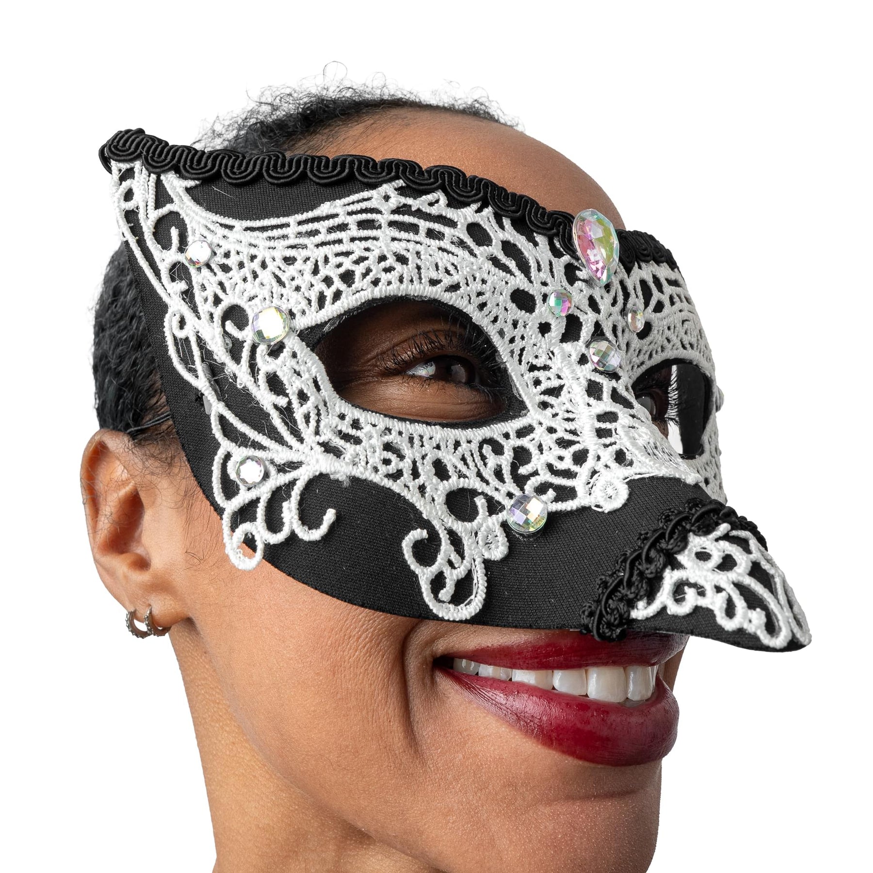 Delma Black/white Mask Costume Accessory