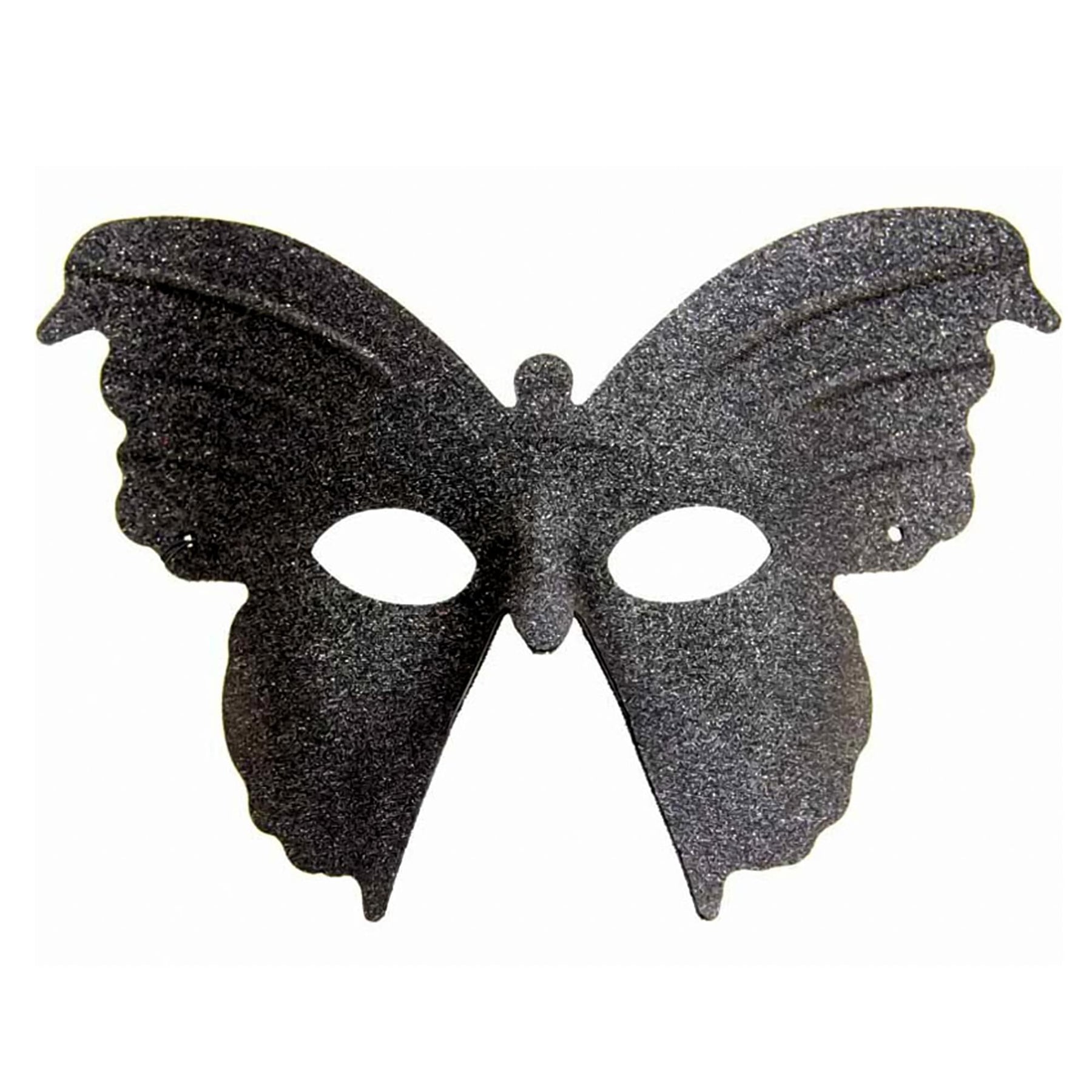 Black Butterfly Adult Masquerade Costume Mask