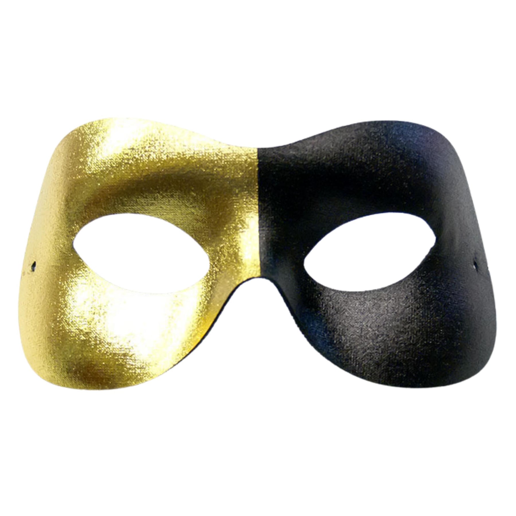 Black & Gold Fashion Mask (Half)