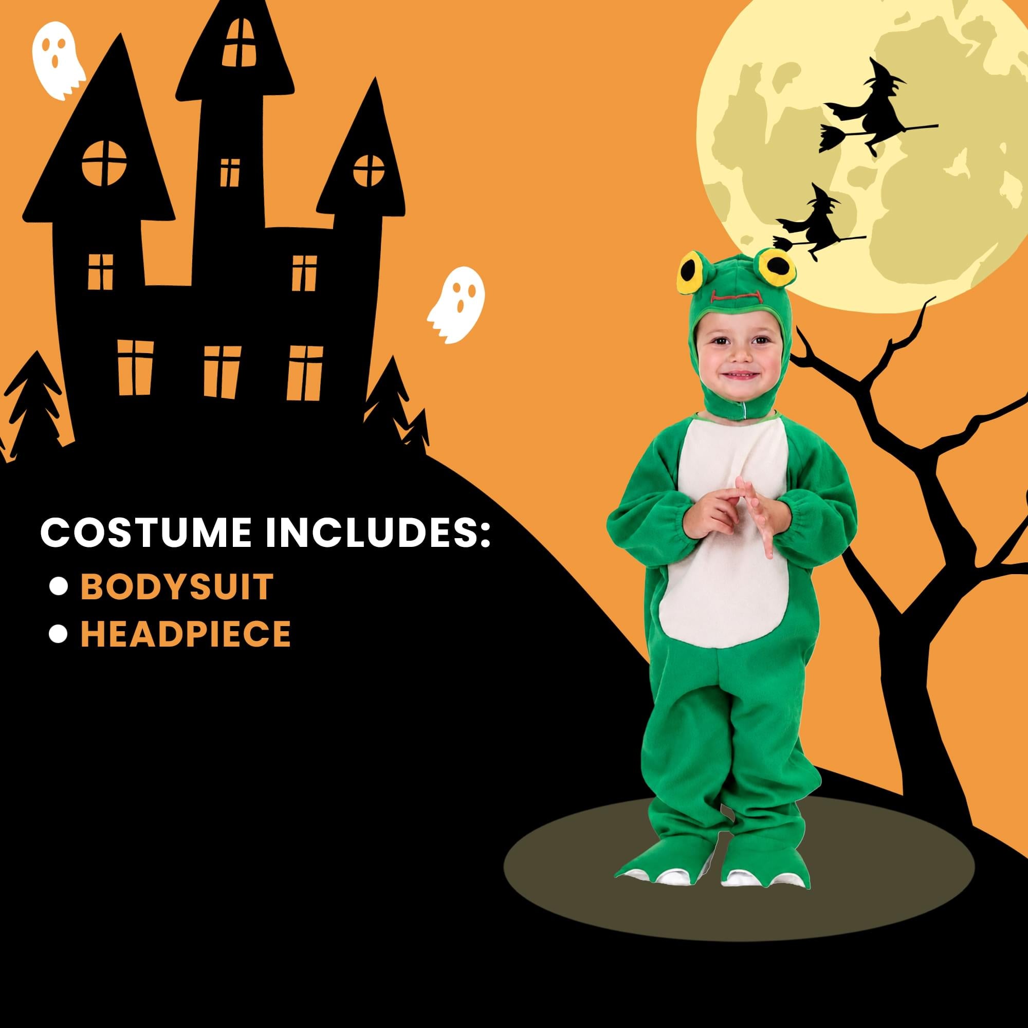 Frog Toddler Costume | One Size