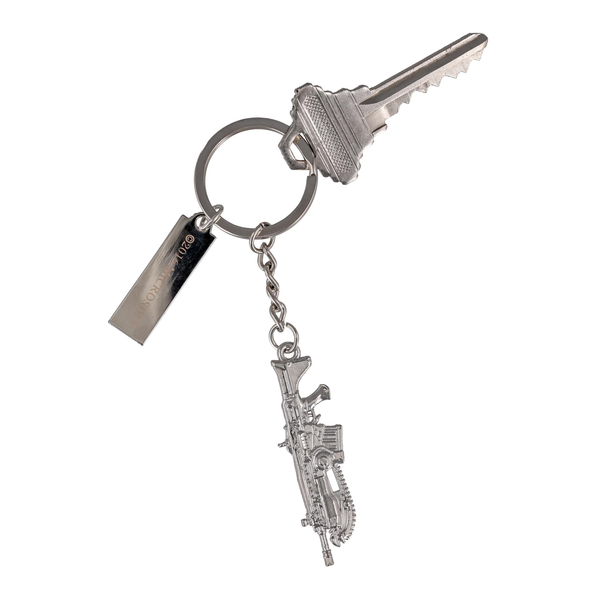Gears of War 4 Lancer Pewter 3D Relief Key Ring