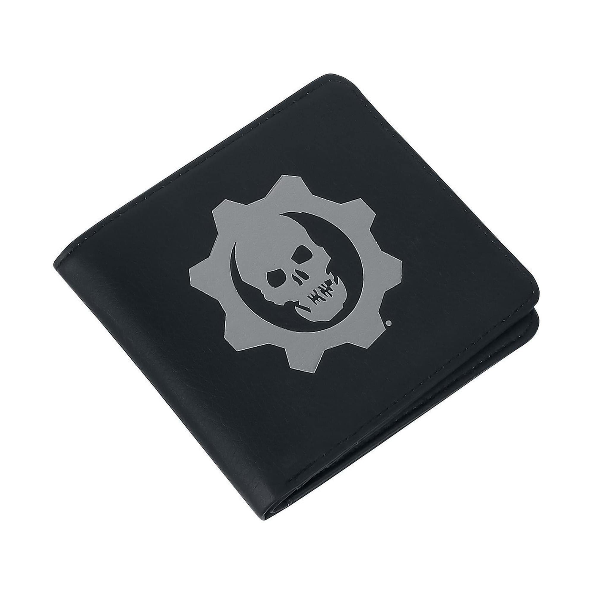 Gears of War 4 Embossed Crimson Omen Logo Bi-Fold Wallet