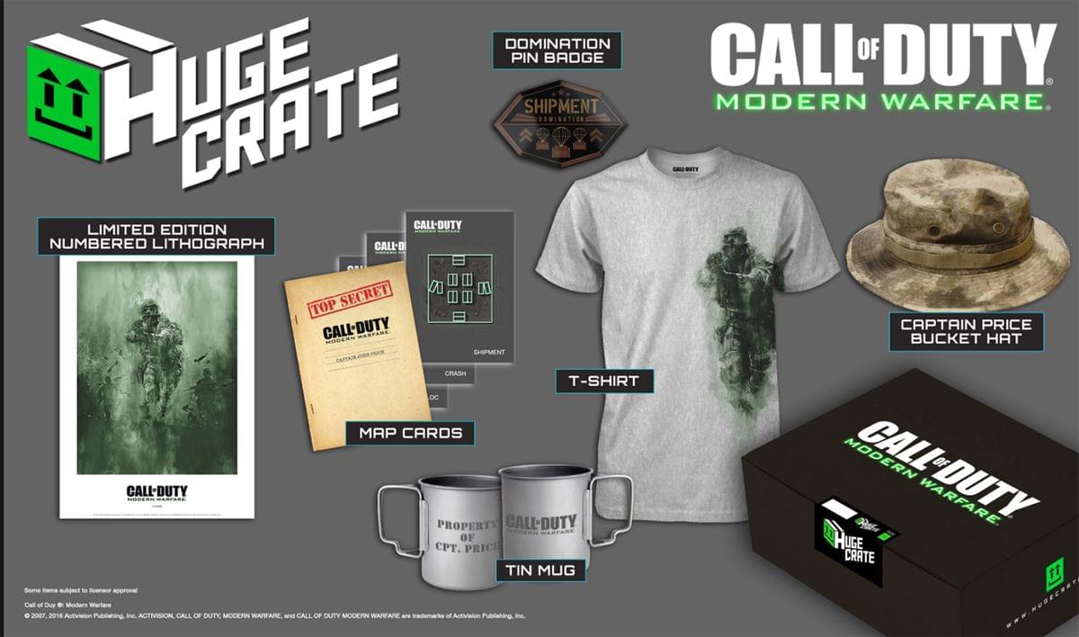 Call of Duty: Modern Warfare Exclusive Merchandise Pack w/ Shirt
