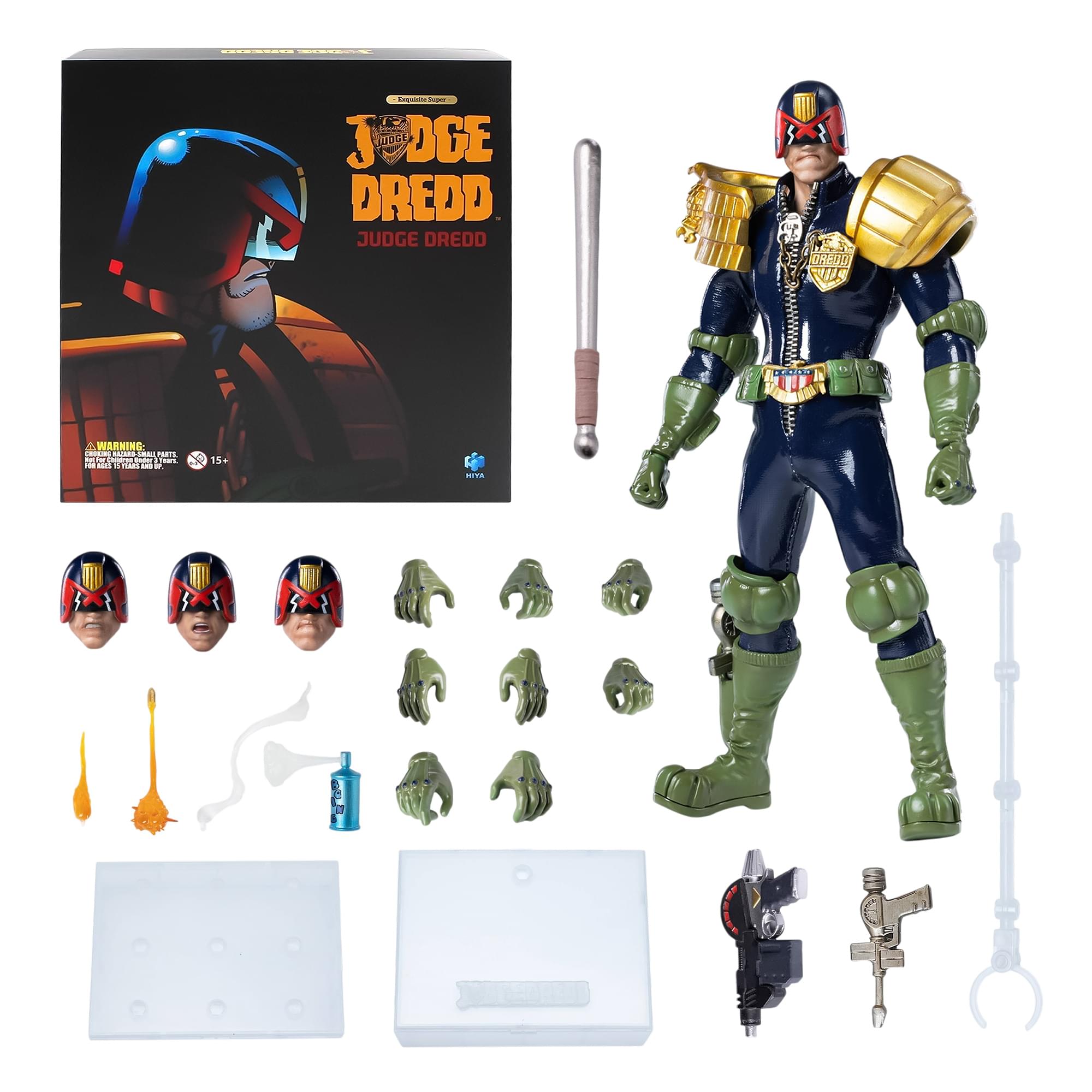 2000 AD Exquisite Super Series 1:12 Action Figure | Judge Dredd
