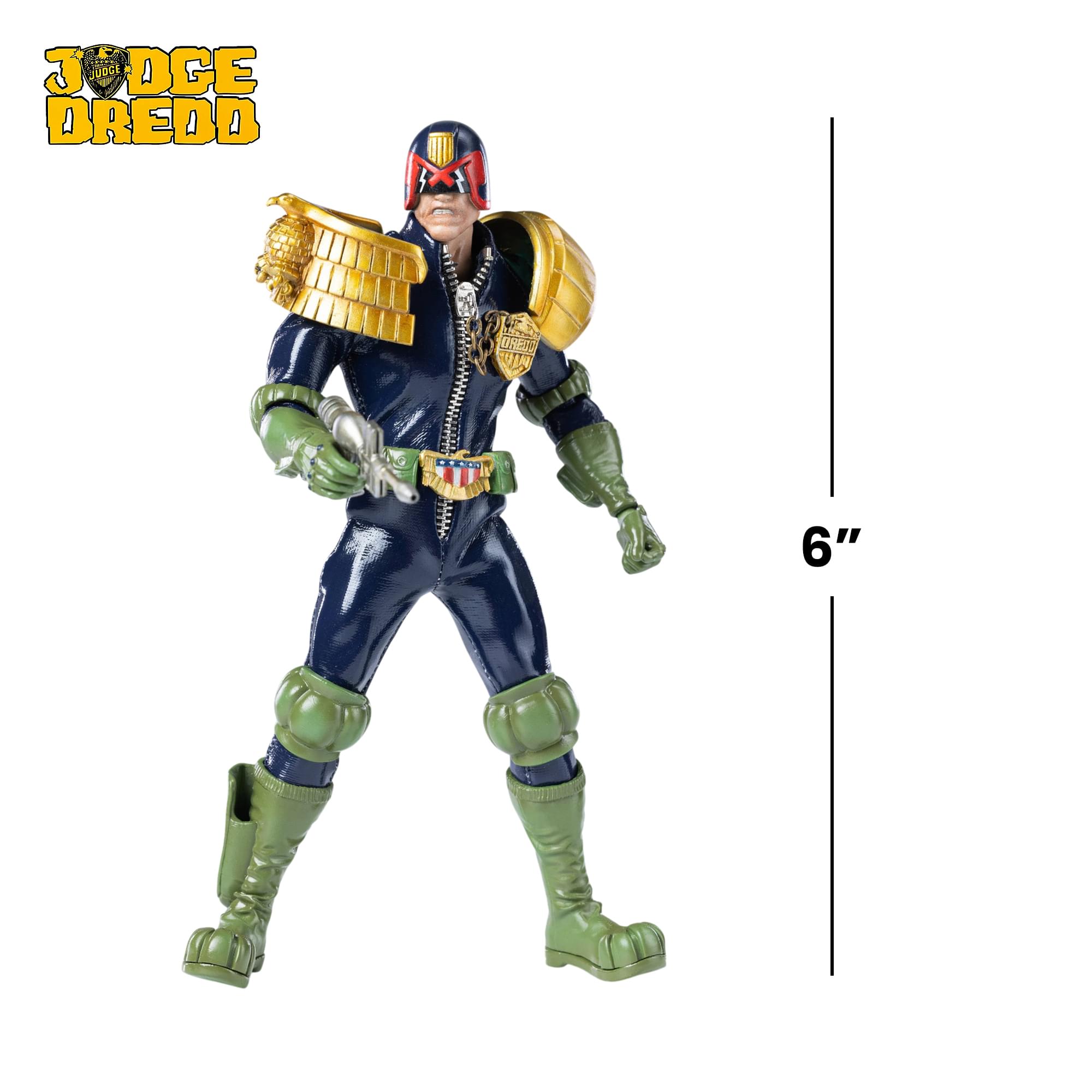 2000 AD Exquisite Super Series 1:12 Action Figure | Judge Dredd