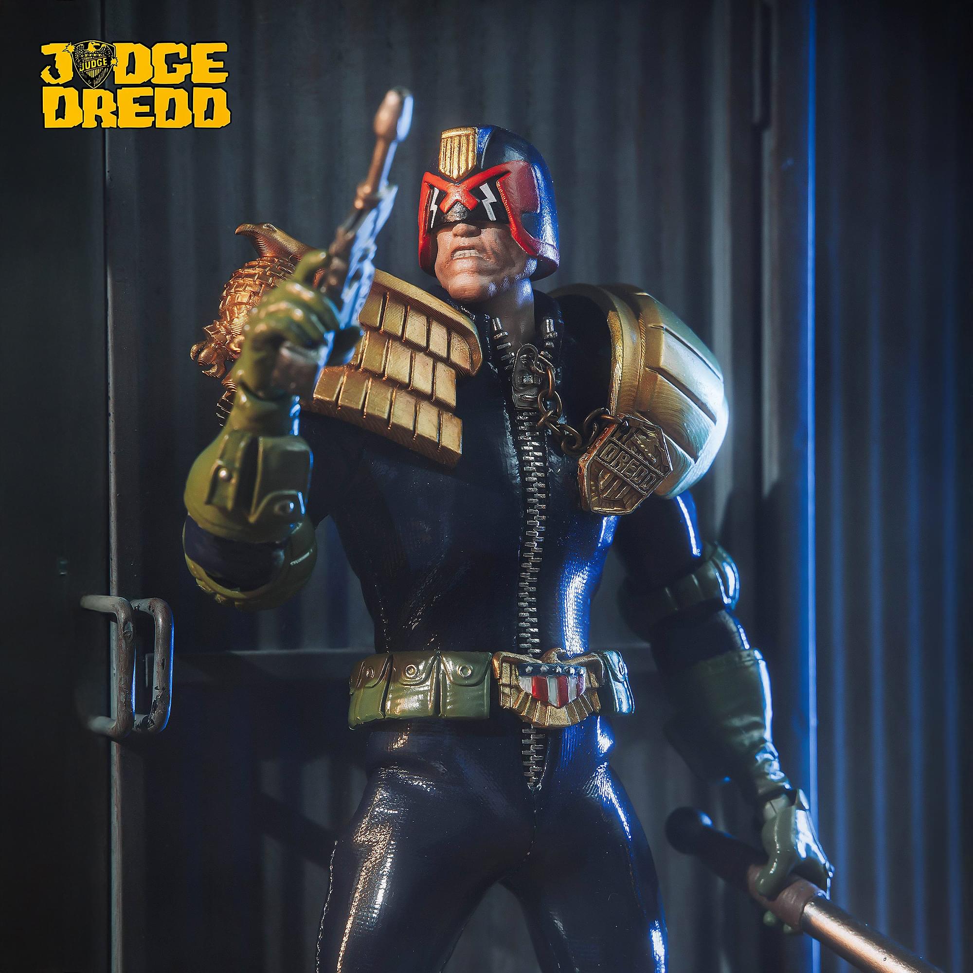 2000 AD Exquisite Super Series 1:12 Action Figure | Judge Dredd