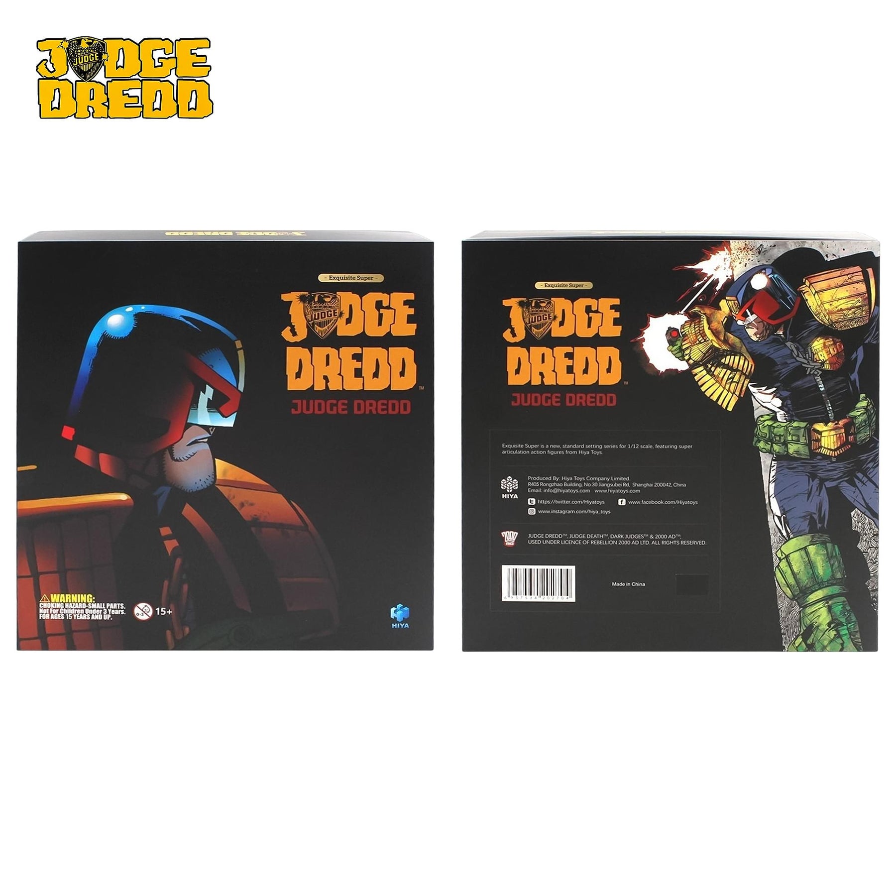 2000 AD Exquisite Super Series 1:12 Action Figure | Judge Dredd
