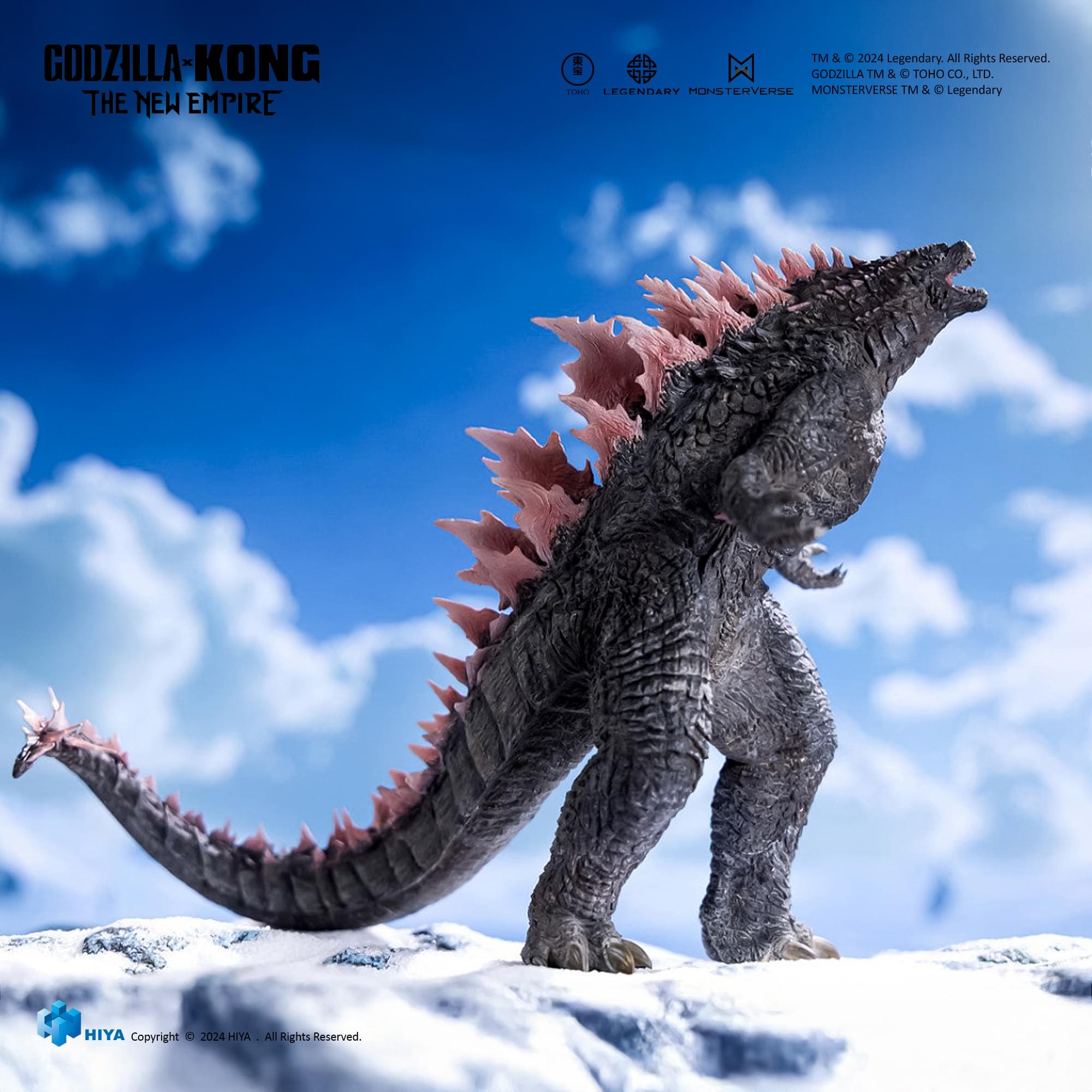 Godzilla x Kong: The New Empire Stylist Series Godzilla Evolved Action Figure