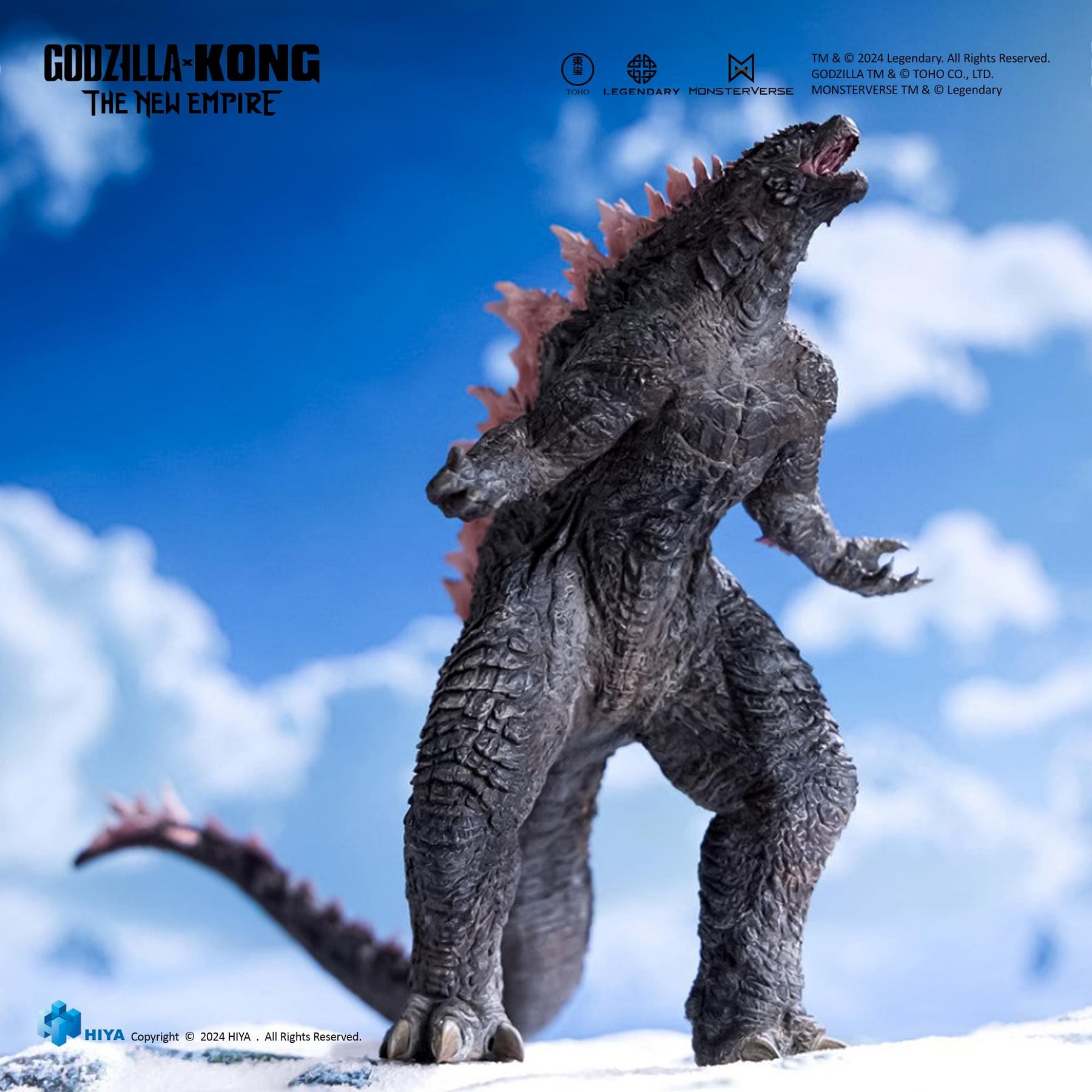 Godzilla x Kong: The New Empire Stylist Series Godzilla Evolved Action Figure