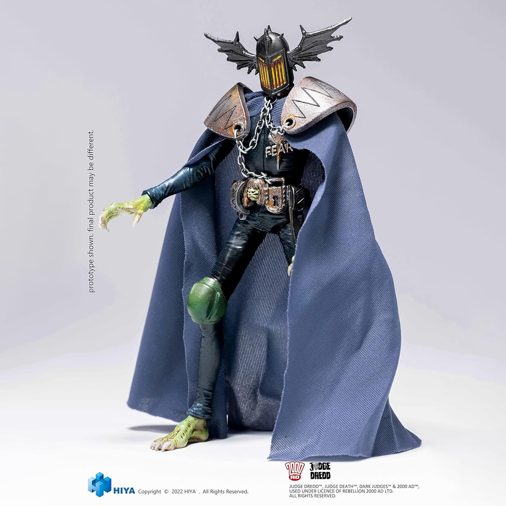 Judge Dredd Judge Fear 1/18 Scale Exquisite Mini Action Figure