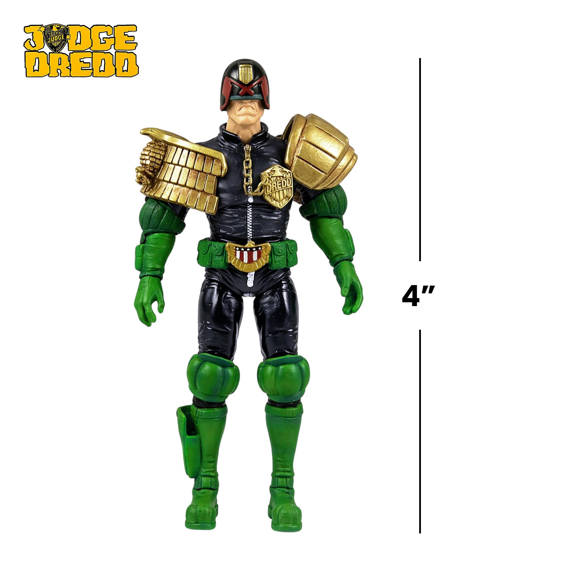 2000 AD Exquisite Mini Series Judge Dredd 1:18 Scale PX Previews Exclusive Figure