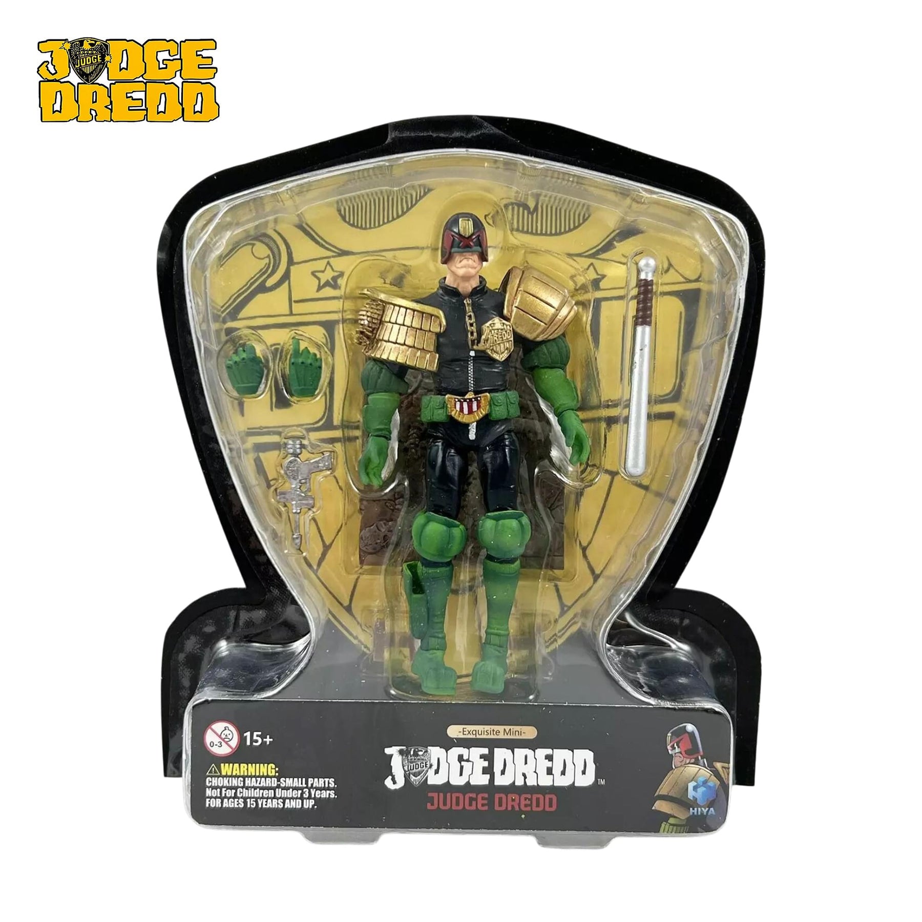 2000 AD Exquisite Mini Series Judge Dredd 1:18 Scale PX Previews Exclusive Figure