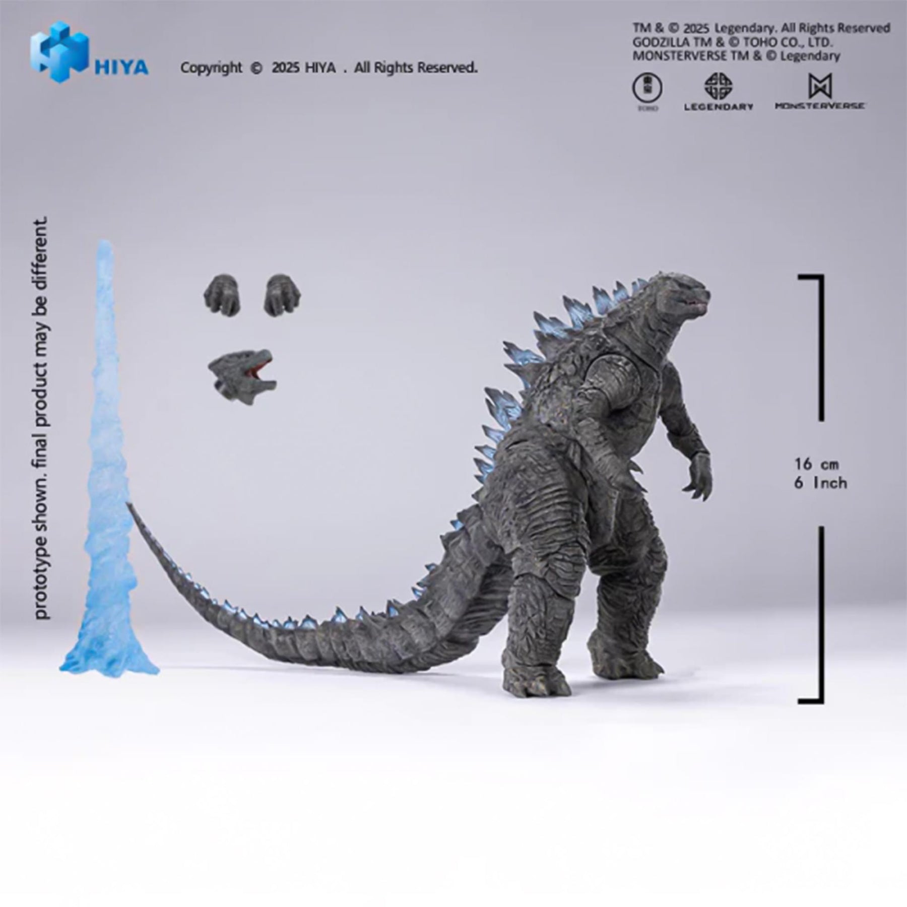 Godzilla (2014) 6-Inch Action Figure | Translucent Version
