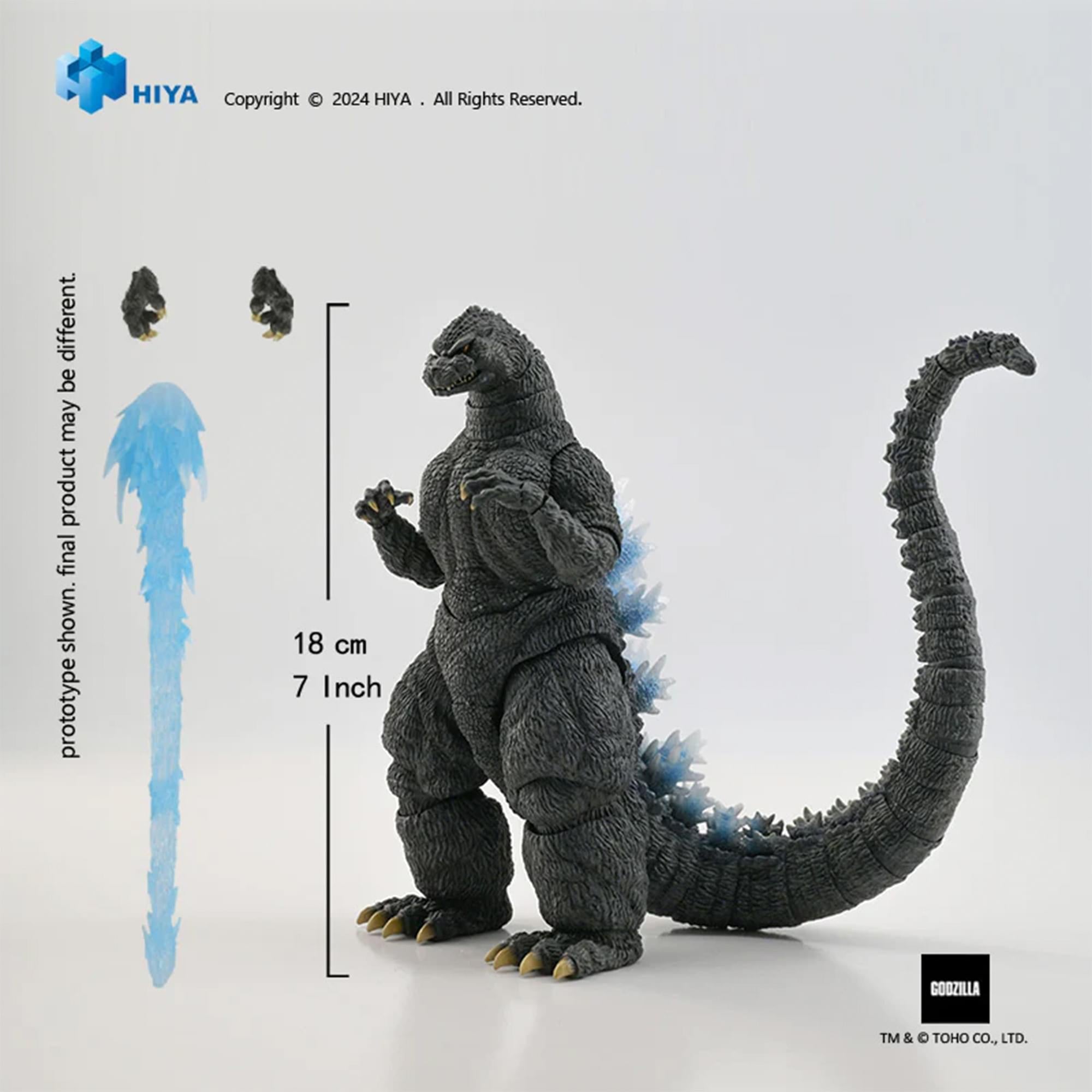 Godzilla vs. King Ghidorah 7-Inch Exquisite Series Figure | Heat Ray Godzilla