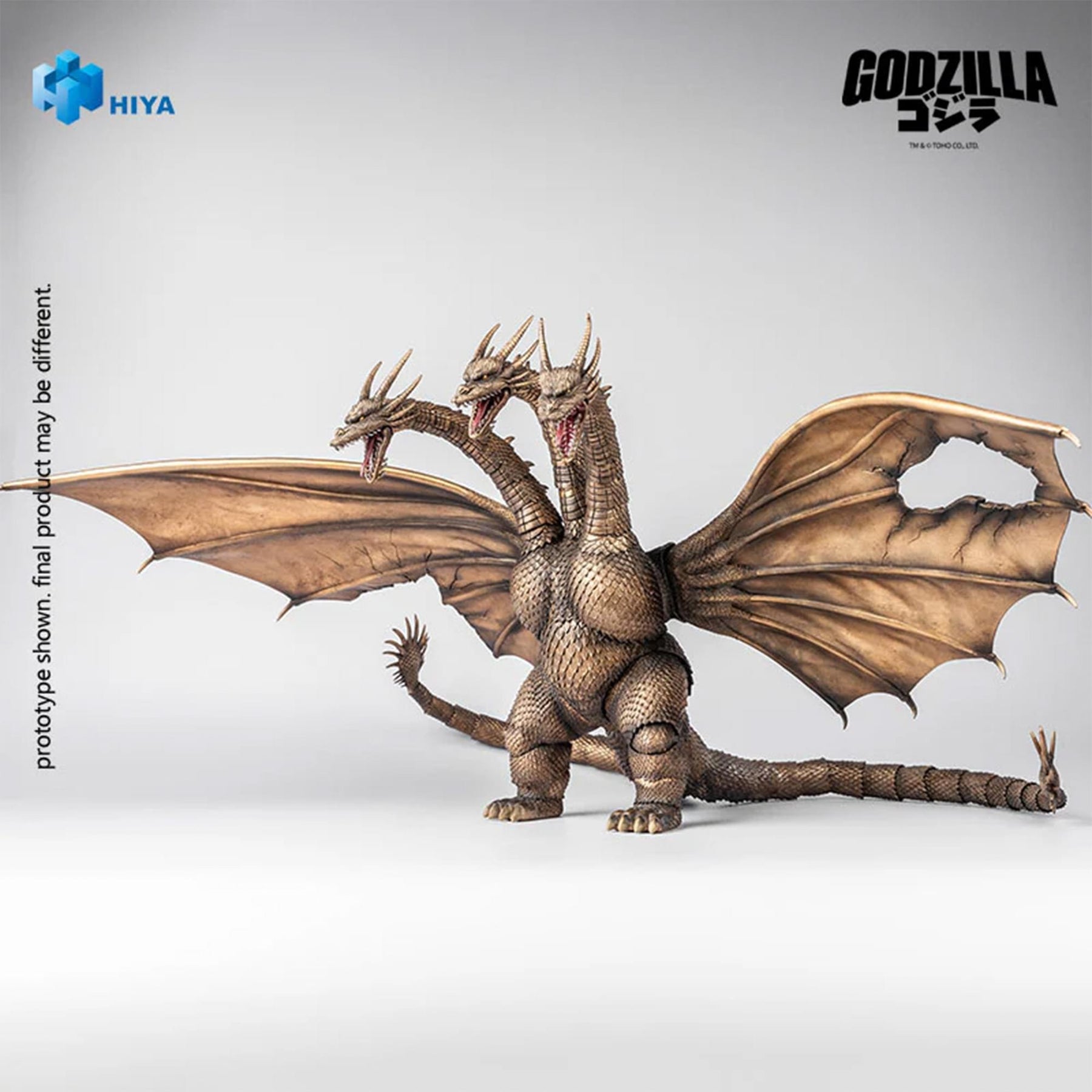 Godzilla X King Ghidorah (1991) 13-Inch King Ghidorah | Battle Damaged Version