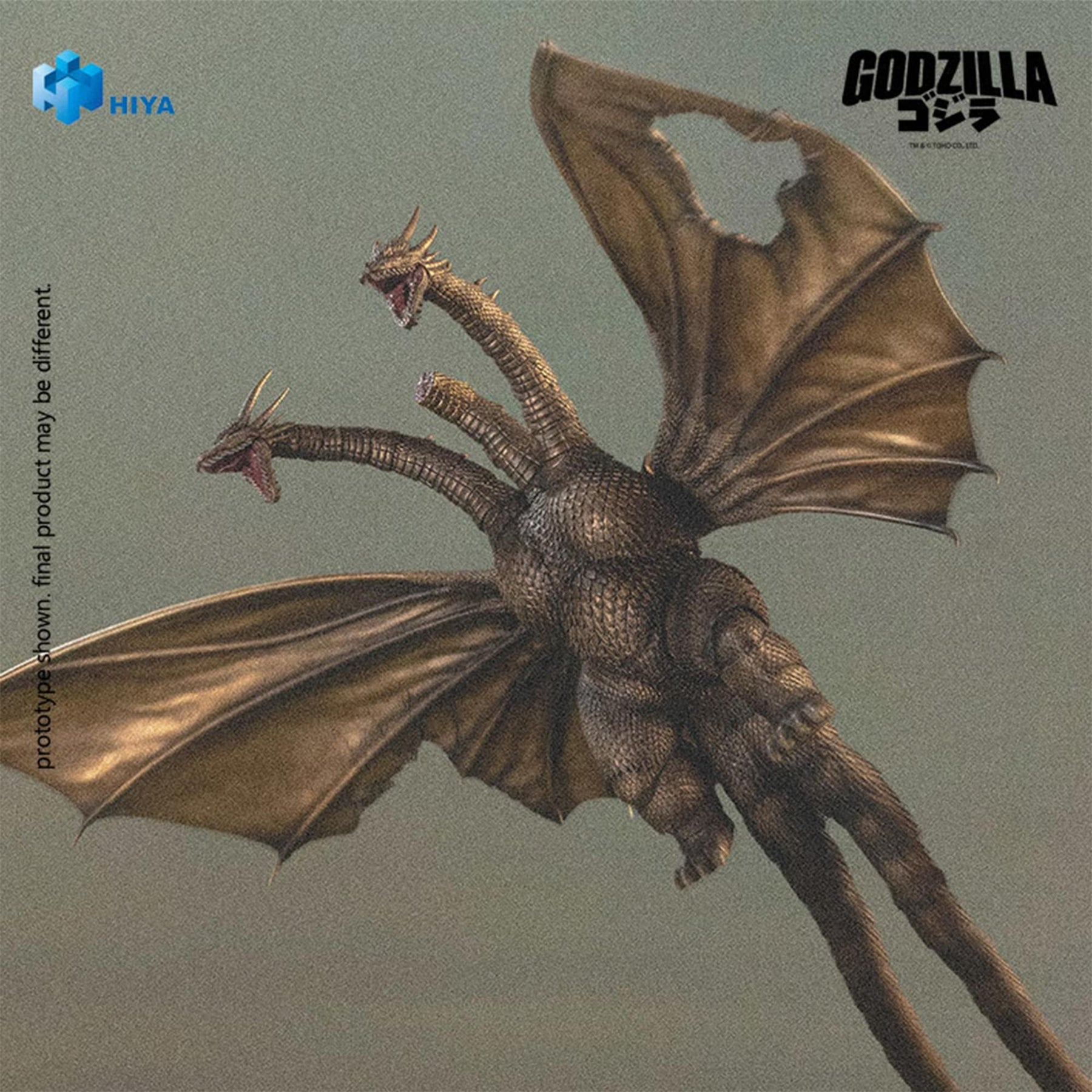 Godzilla X King Ghidorah (1991) 13-Inch King Ghidorah | Battle Damaged Version