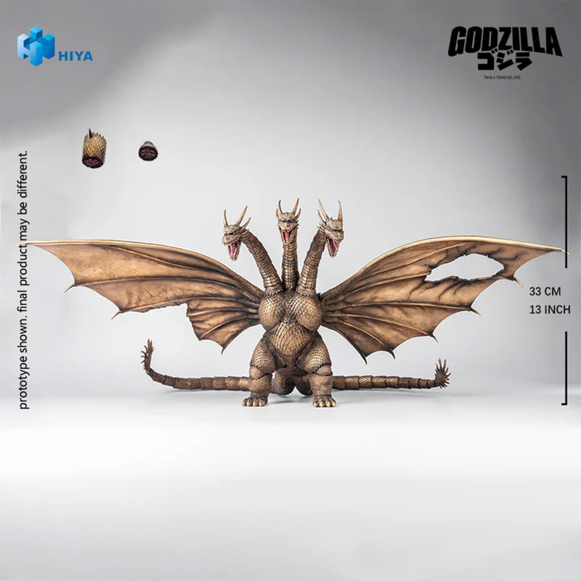 Godzilla X King Ghidorah (1991) 13-Inch King Ghidorah | Battle Damaged Version