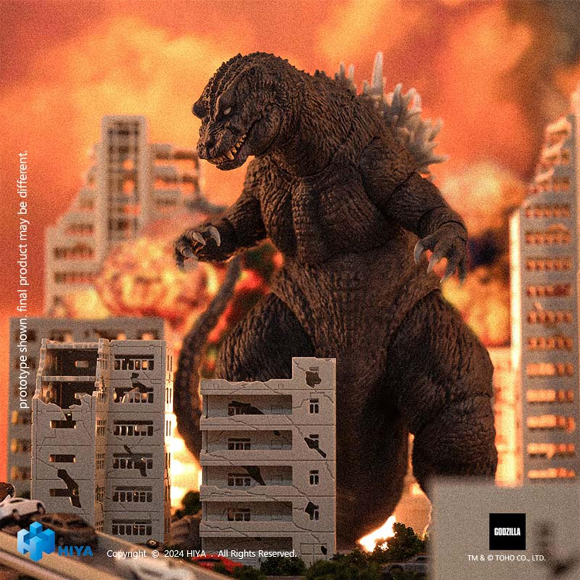 Godzilla: Monsters All-Out Attack (2001) Godzilla 7-Inch Action Figure