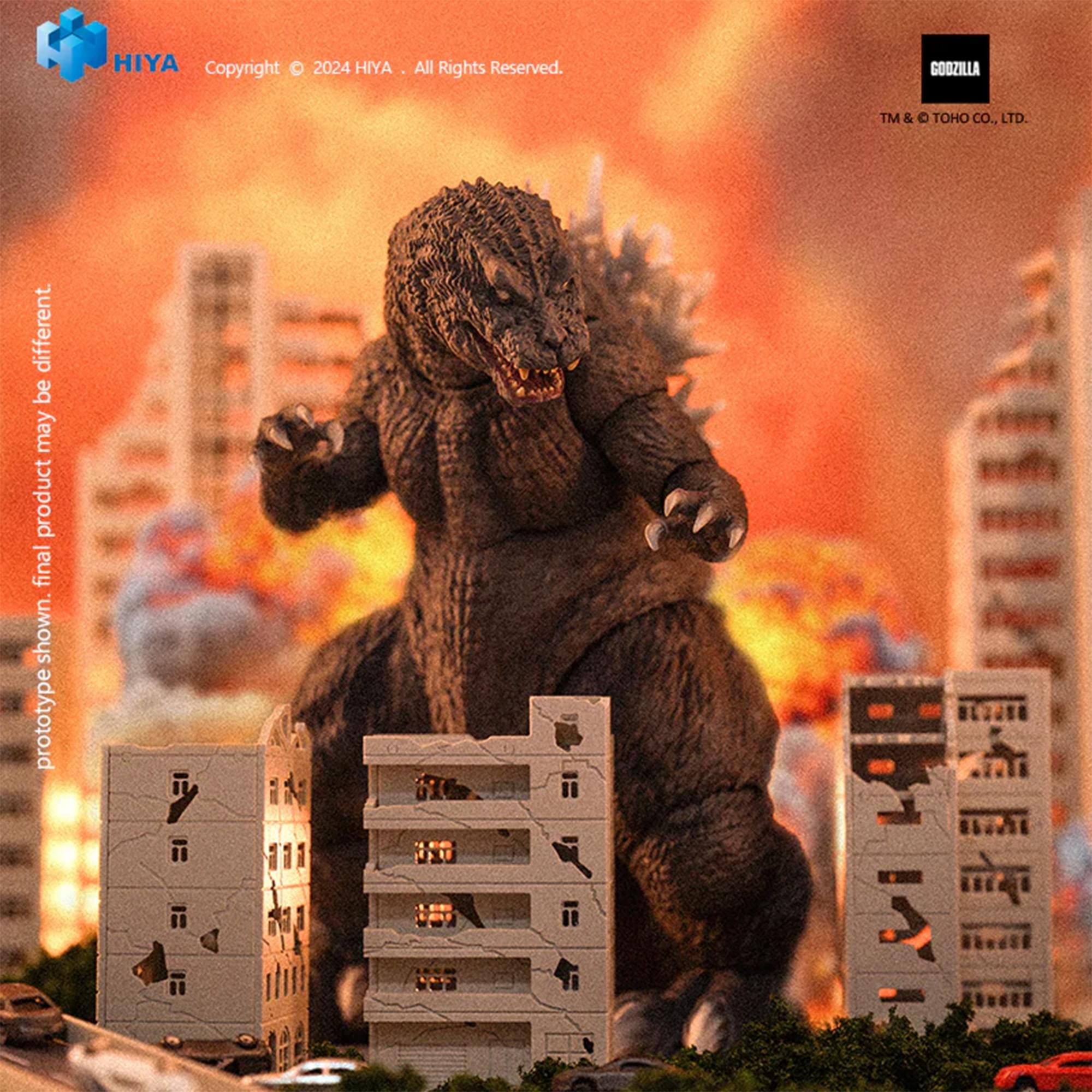 Godzilla: Monsters All-Out Attack (2001) Godzilla 7-Inch Action Figure